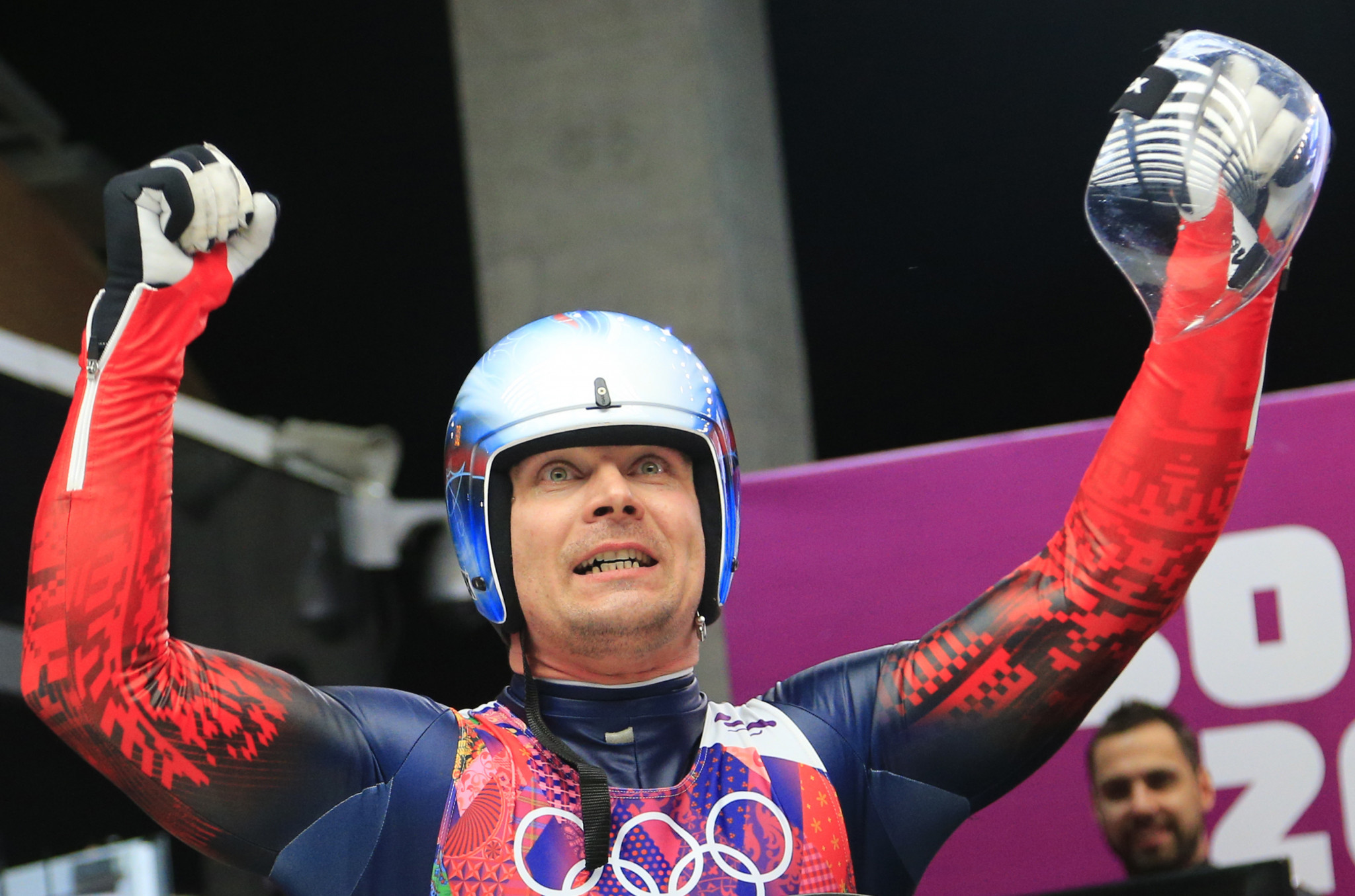 Two-time Sochi 2014 medallist Albert Demchenko was among the Russian officials removed from FIL positions ©Getty Images