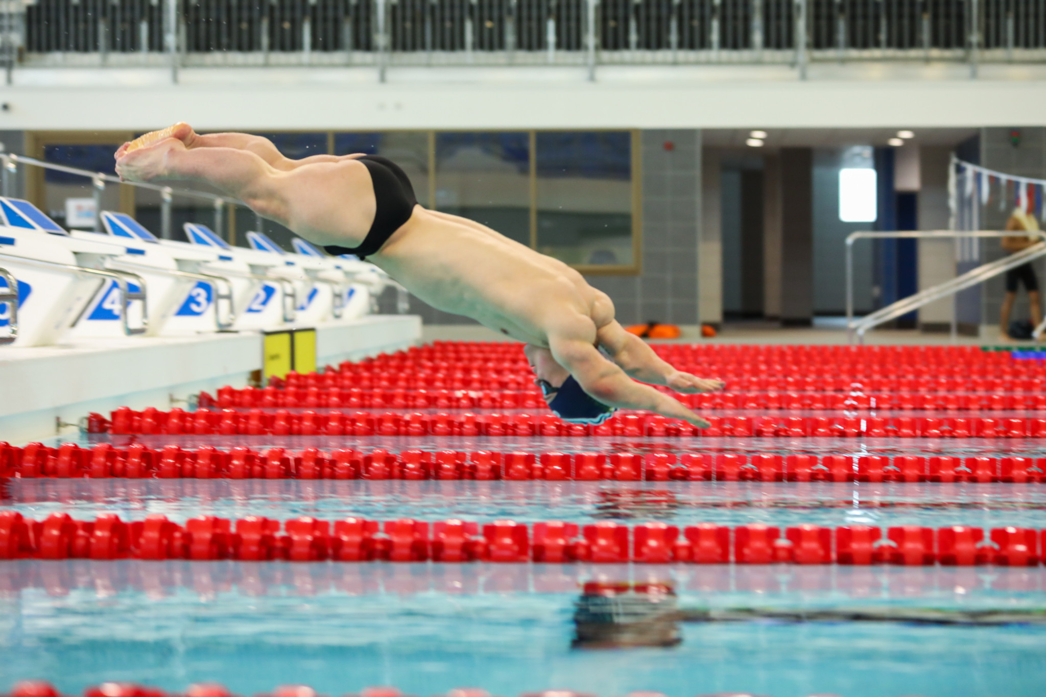 The warm-up and competition pools contain 1.2 million gallons of water ©Birmingham 2022