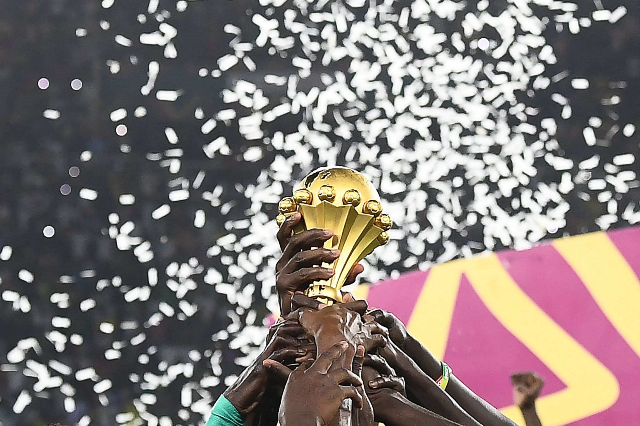 Defending champions Senegal discovered their qualifying draw for the 2023 Africa Cup of Nations ©Getty Images