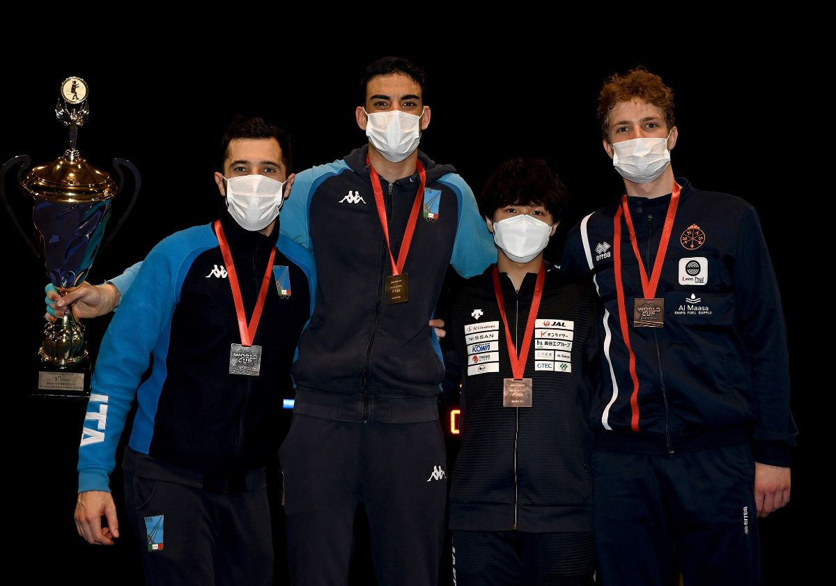 Marini sweeps up golds at FIE Foil World Cup in Belgrade