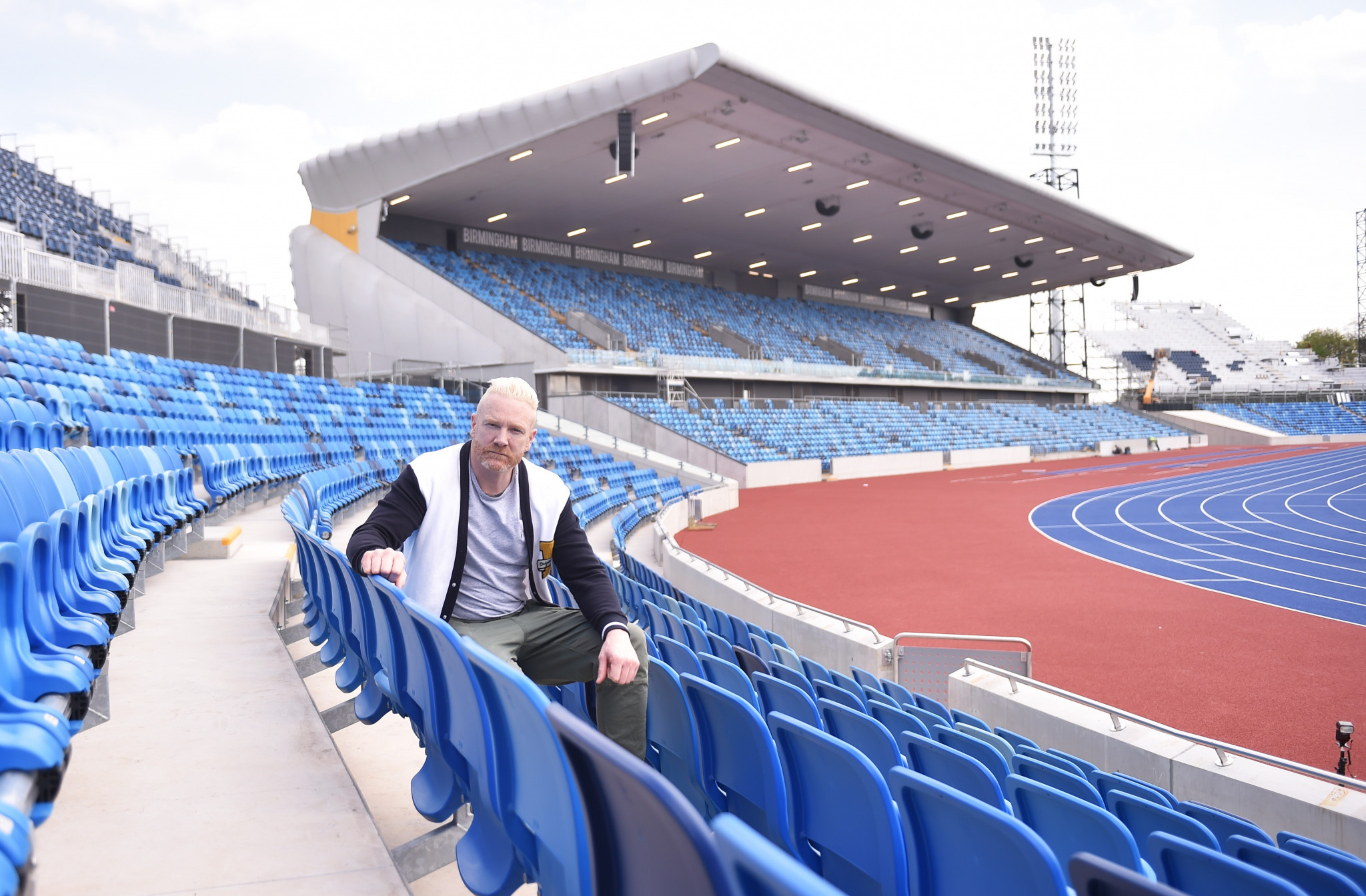 Iwan Thomas said he was blown away by the transformation of the Alexander Stadium ©British Athletics and Getty Images