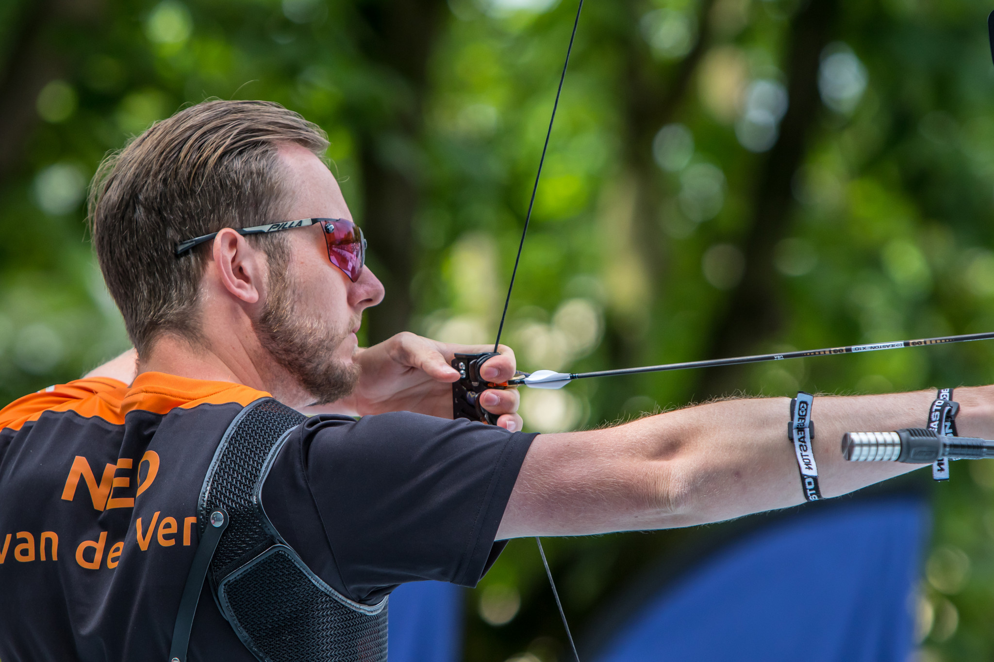 Rick van der Ven helped The Netherlands to men's team recurve bronze at the Archery World Cup in Antalya ©Getty Images