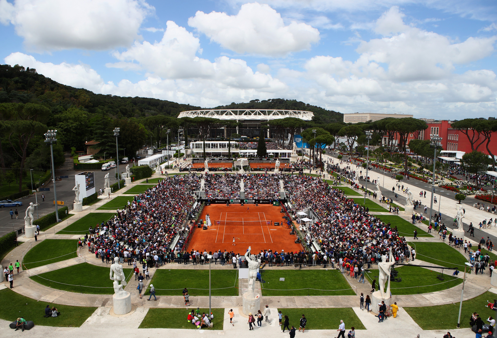 The Italian Open could be held without players from Belarus and Russia ©Getty Images