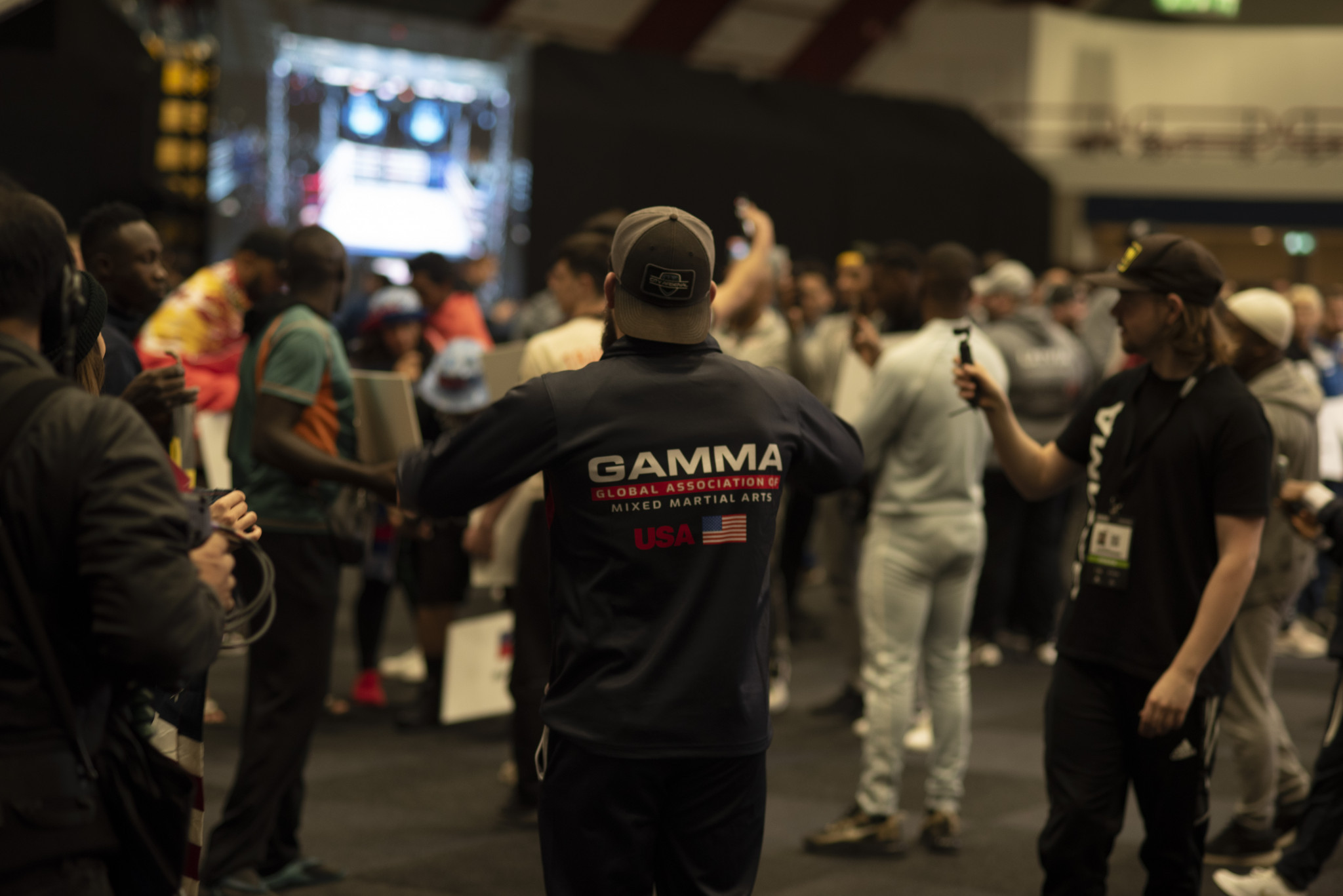 The Opening Ceremony of the GAMMA World MMA Championships saw the organisation's members gather together for the first time since the 2019 World Championships ©GAMMA