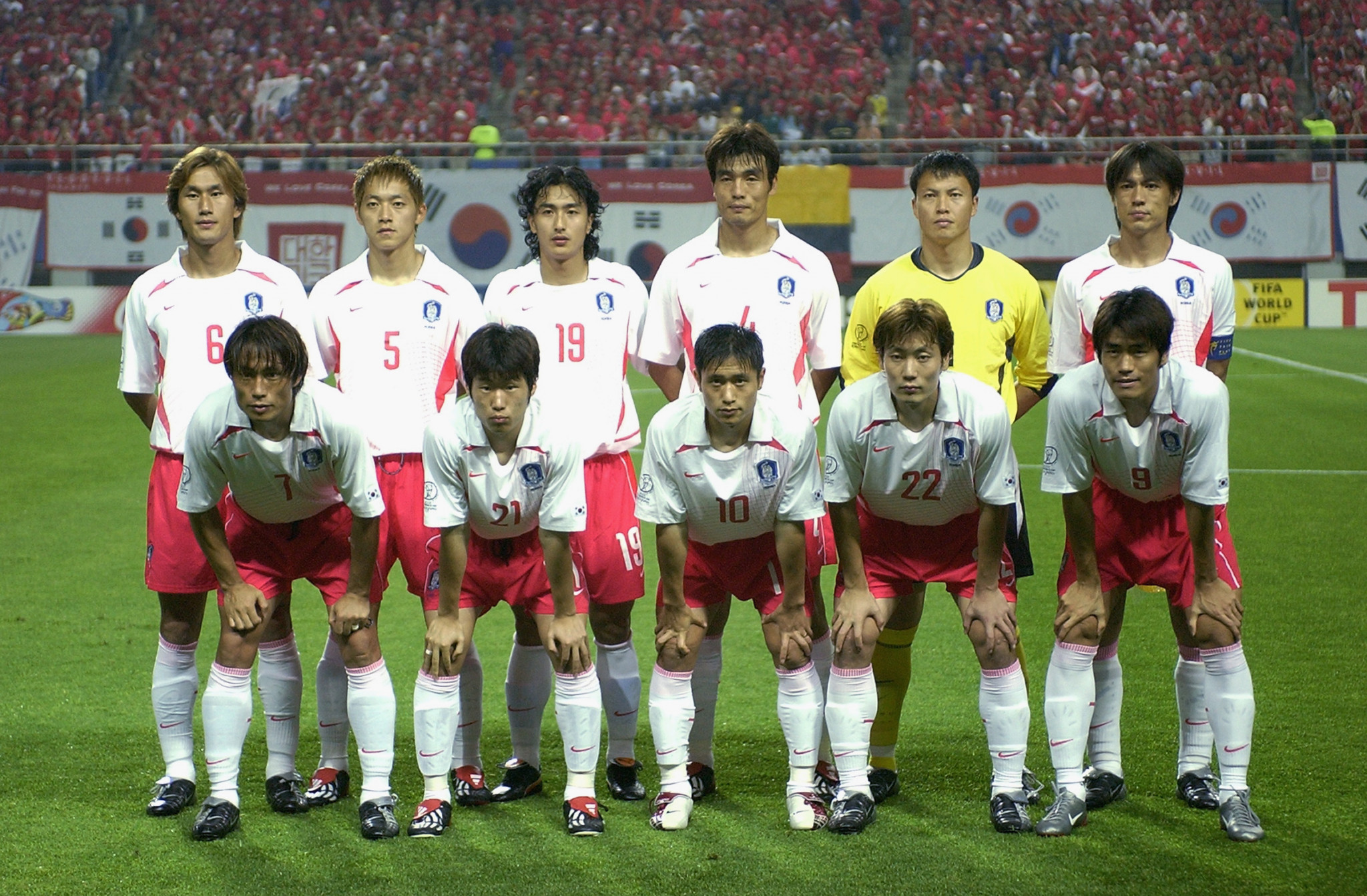 South Korea controversially reached the semi-finals of the men's FIFA World Cup in 2002 ©Getty Images