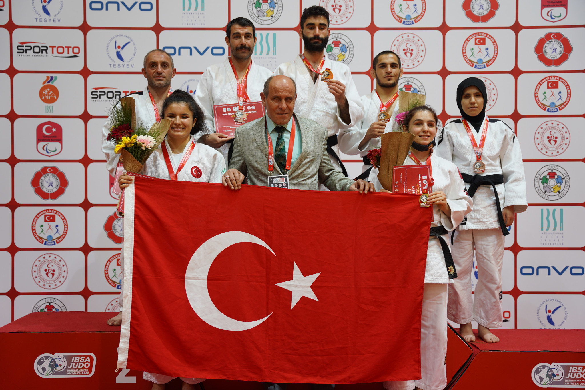 Çiftçi, Uslu and Ozalp strike gold for hosts Turkey at IBSA Grand Prix in Antalya