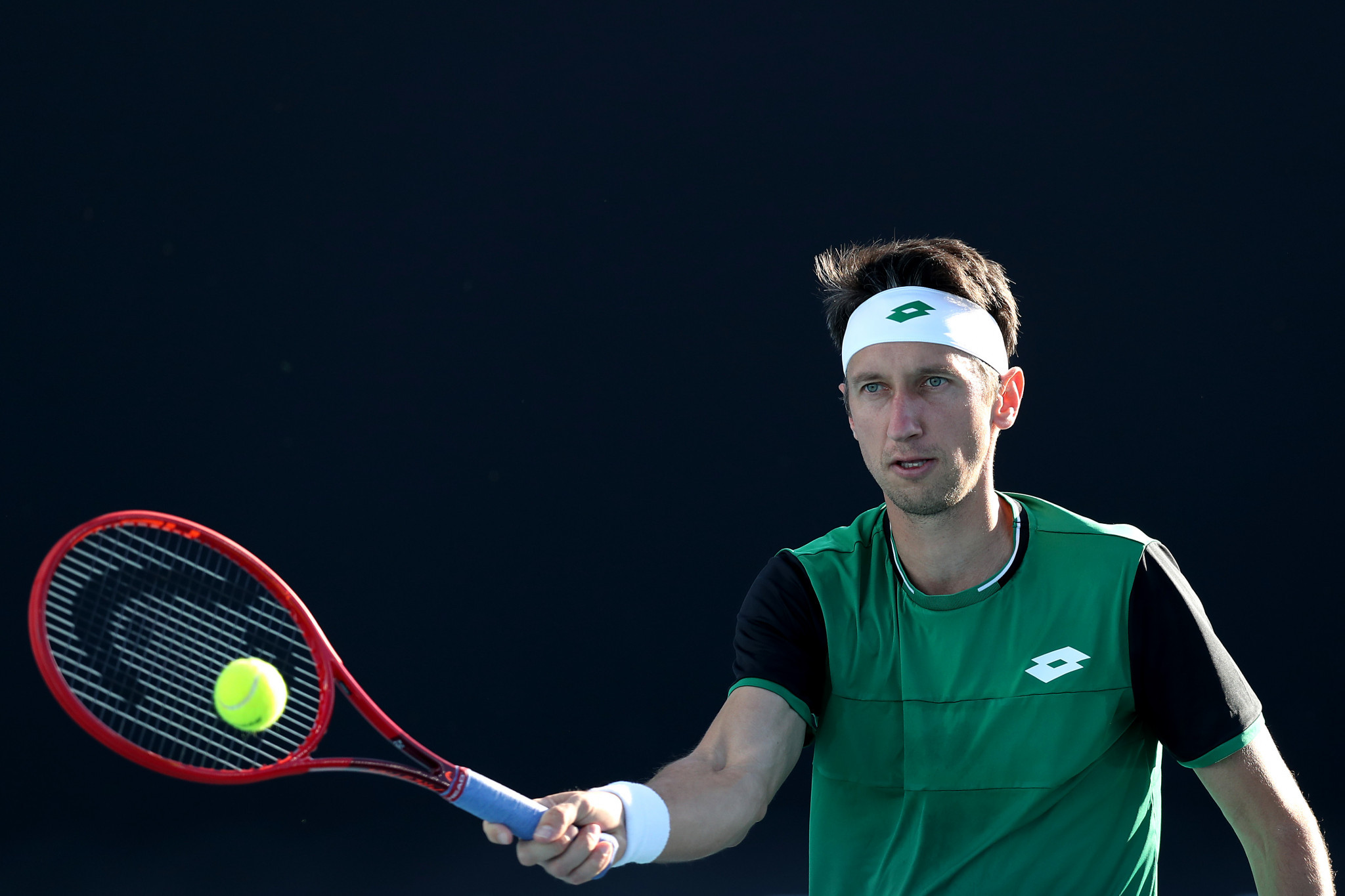 Ukraine's Sergiy Stakhovsky said he was "grateful" for Wimbledon's ban on Russian and Belarusian players at this year's tournament ©Getty Images