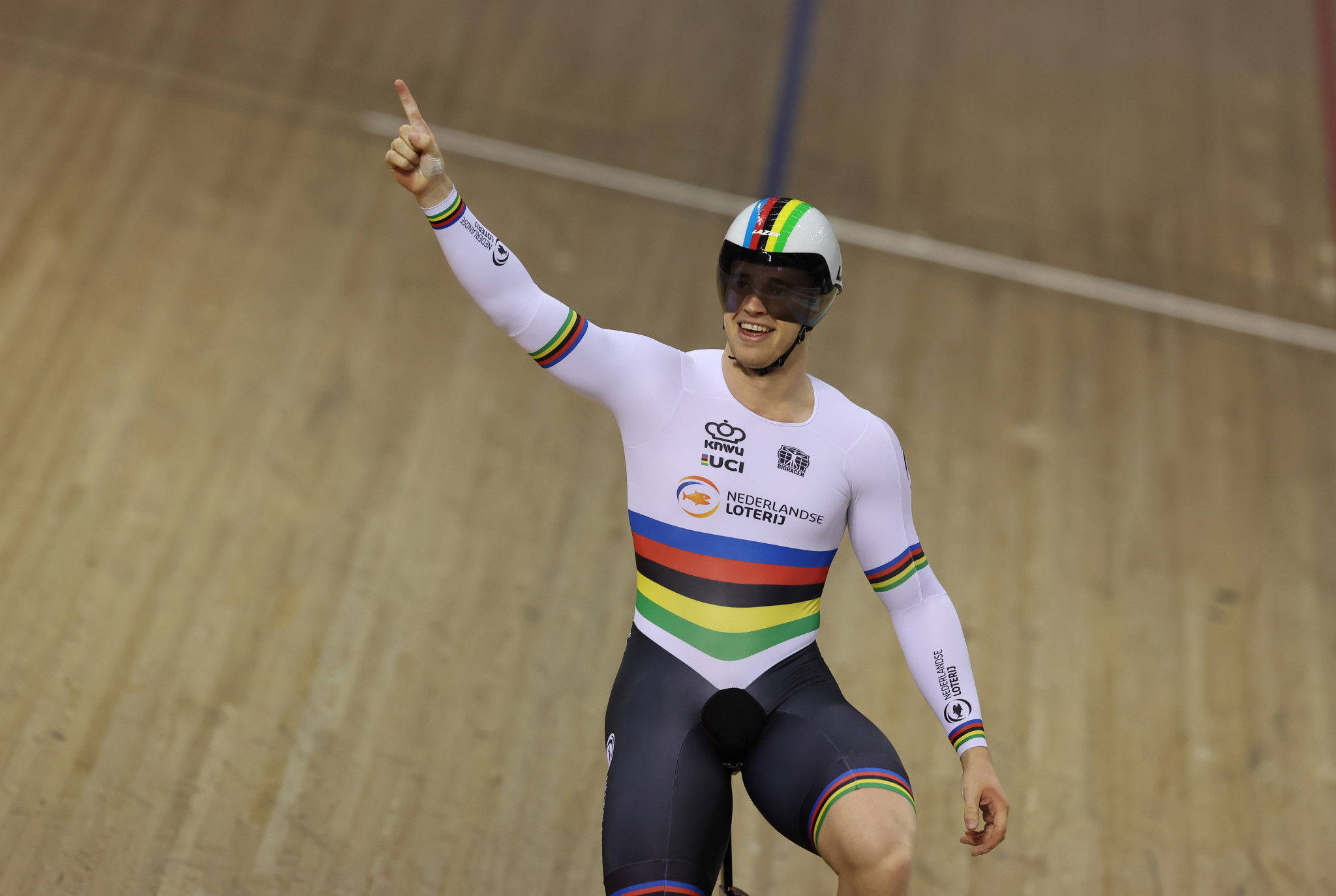 Lavreysen takes men's sprint gold on final day of UCI Track Cycling Nations Cup in Glasgow