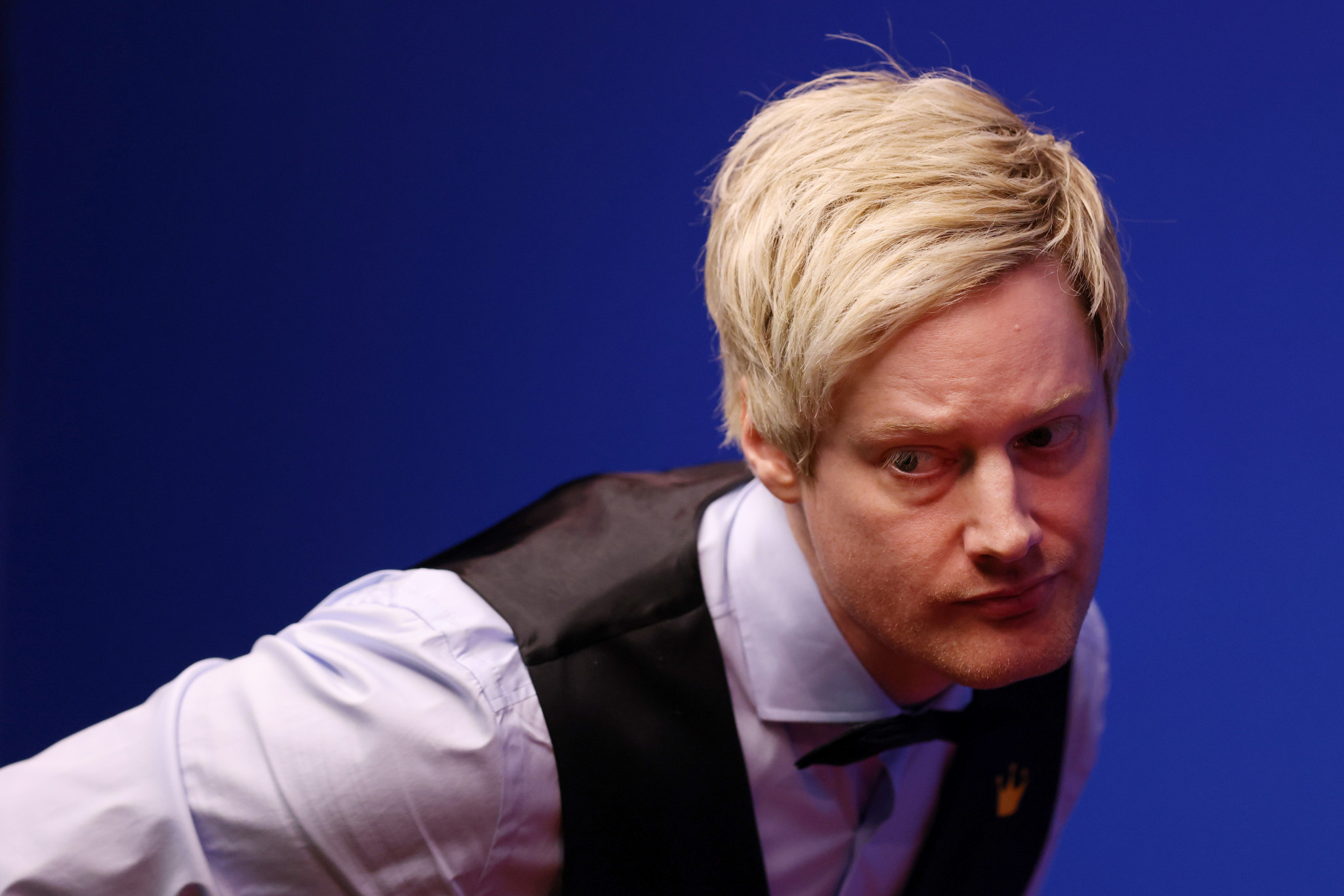 Pre-tournament favourite Neil Robertson trails 9-7 to Jack Lisowski after two sessions of their World Snooker Championship second round match ©Getty Images