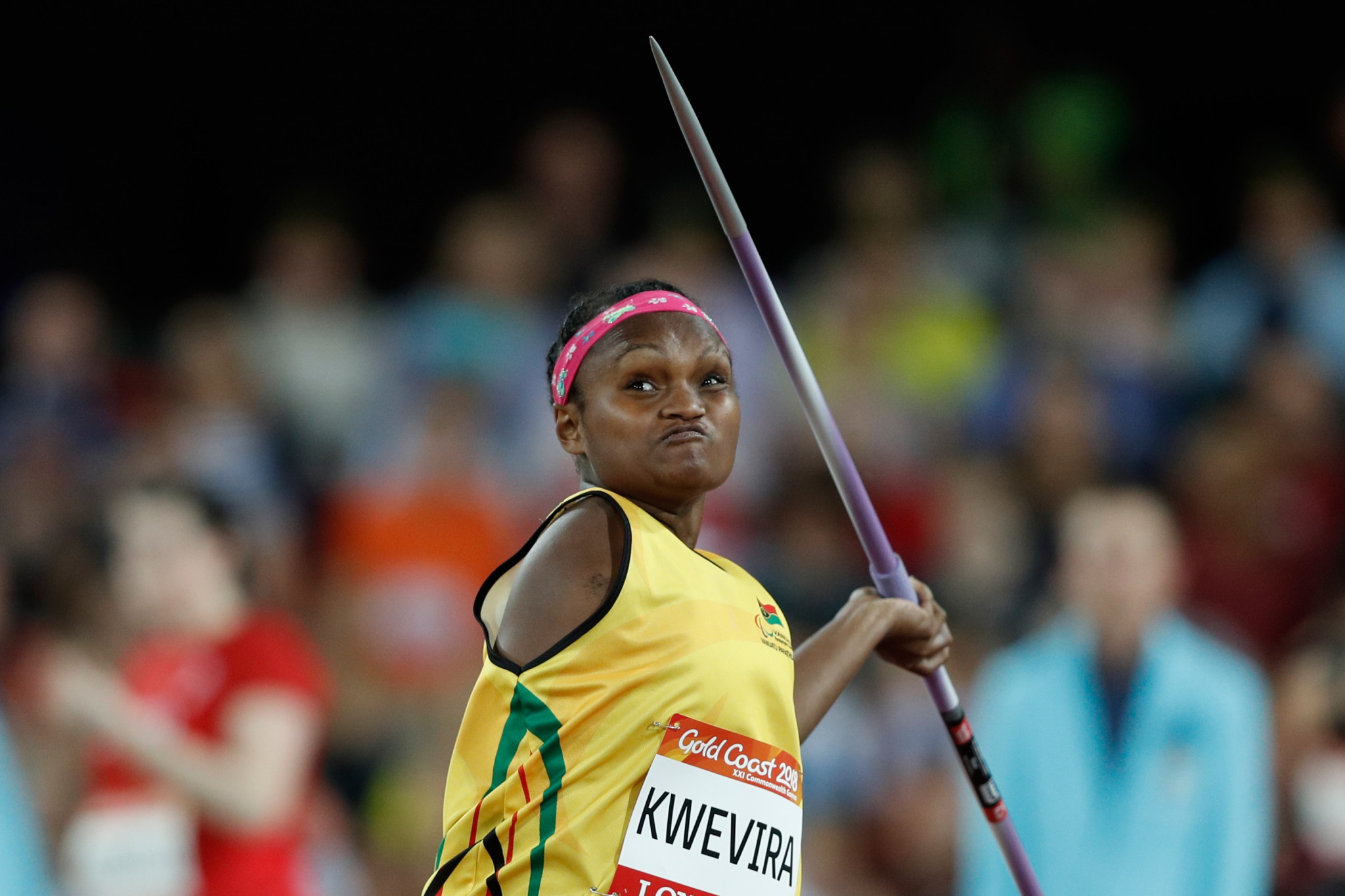 Friana Kwevira became the first athlete from Vanuatu to win a Commonwealth Games medal with women's javelin throw F46 at Gold Coast 2018 ©Getty Images