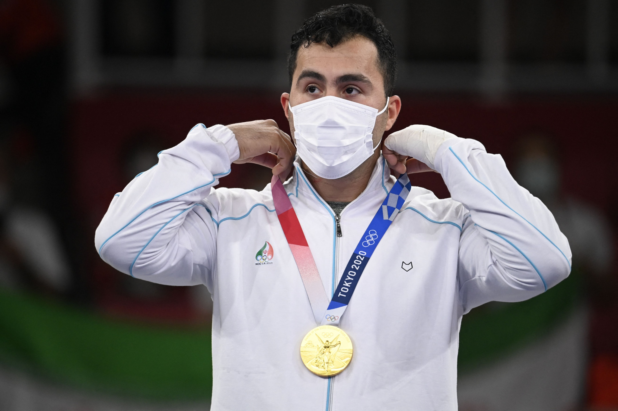Olympic karate champion Ganjzadeh criticises Iran's sporting policy on Israel