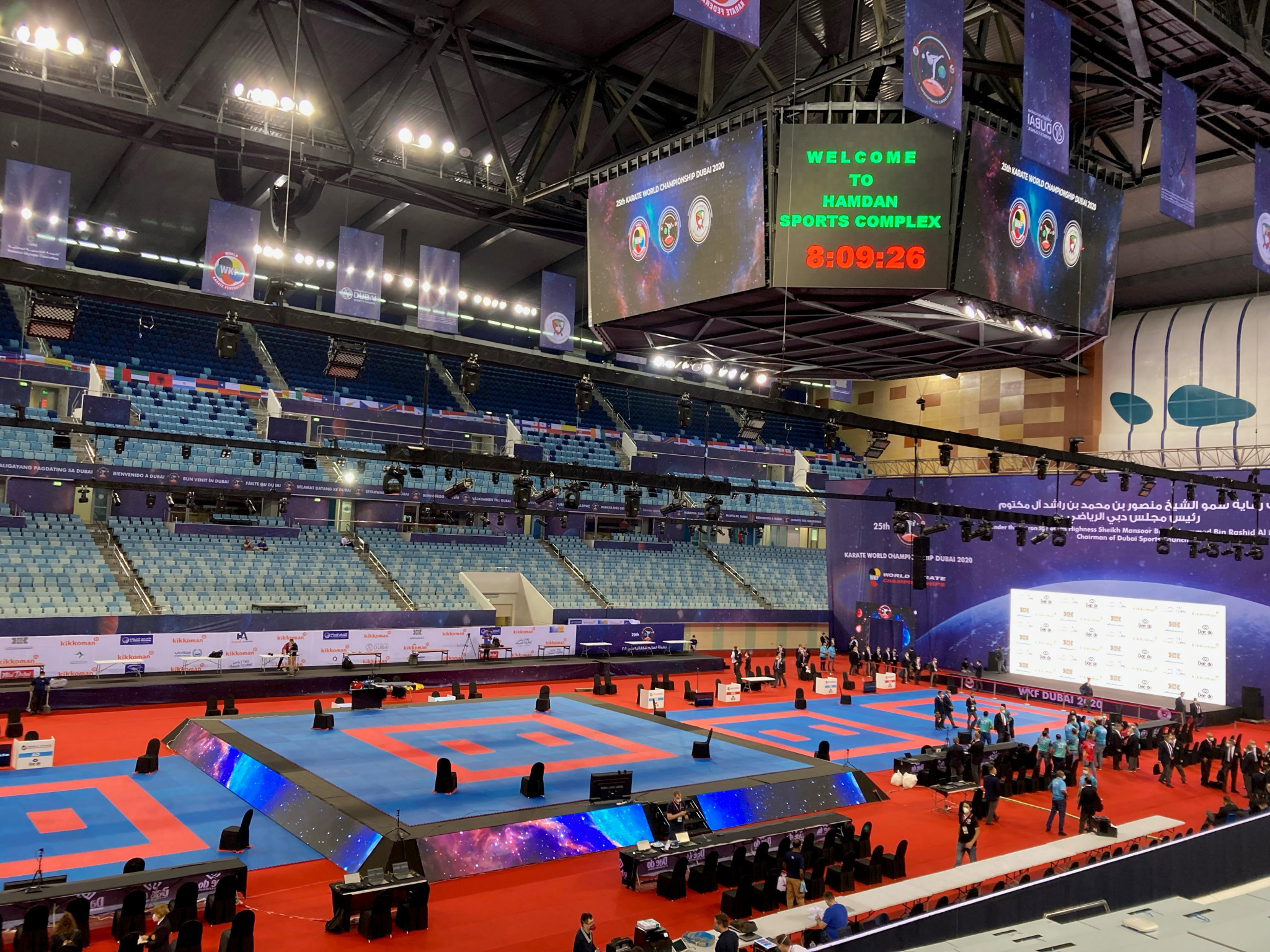Iran missed the Karate World Championships in Dubai last year ©ITG
