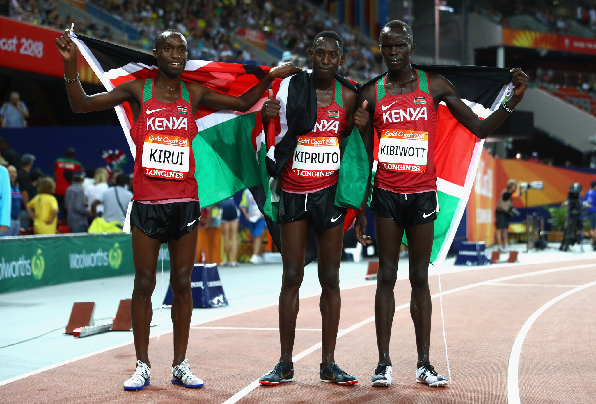 Most of Kenya's Commonwealth Games' medals come from events in athletics ©Getty Images