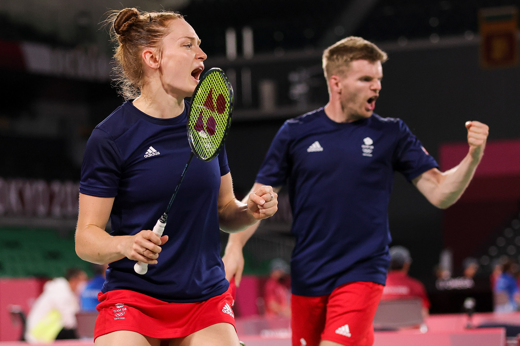 Lauren Smith and Marcus Ellis are part of England's 10 player strong badminton team for Birmingham 2022 ©Getty Images