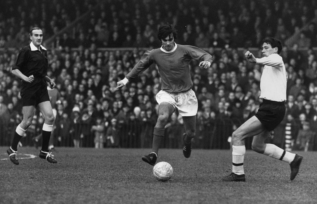 George Best at the top of his game in 1966 - a genius ©Getty Images