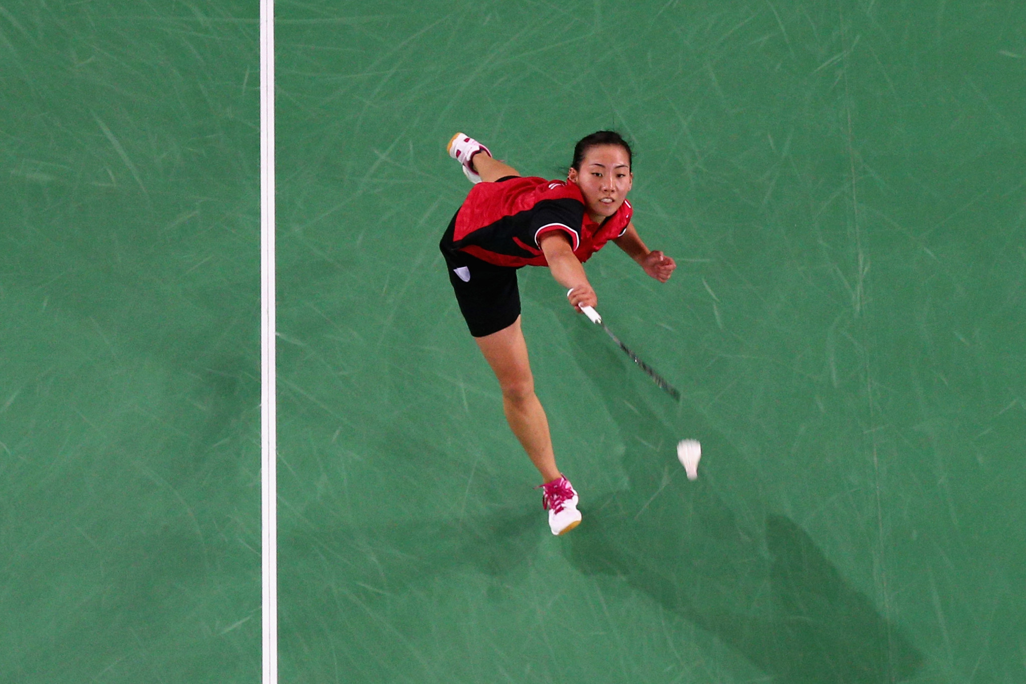 Michelle Li's record shows she is a dominant badminton player in international competitions ©Getty Images