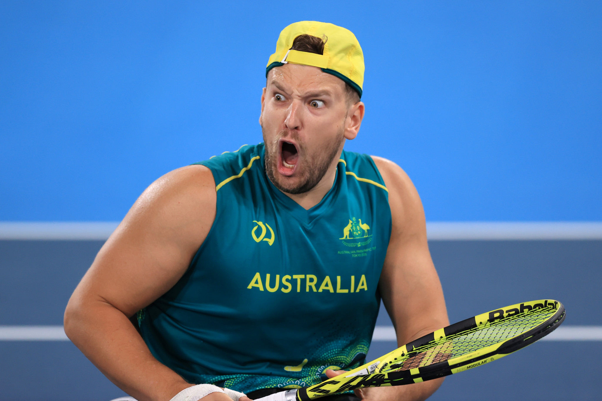 Wheelchair tennis great Dylan Alcott secured a gold and silver medal at Tokyo 2020 ©Getty Images