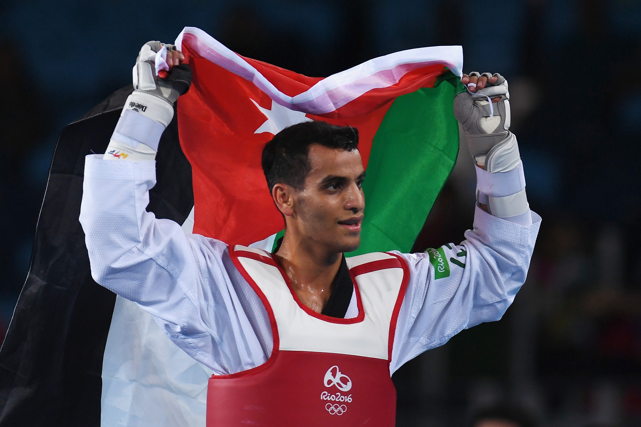 Ahmad Abughaush is the first Olympic champion from Jordan in any sport  ©Getty Images