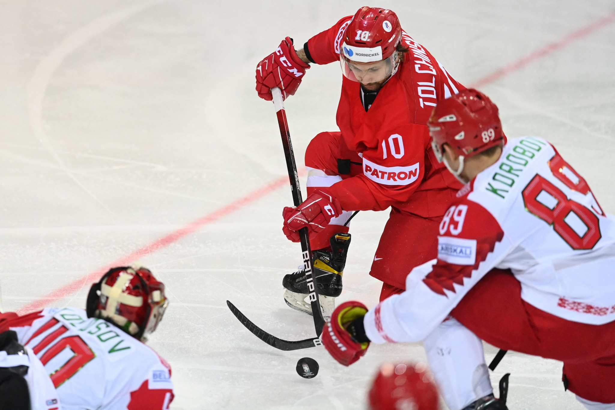 Russia and Belarus are currently suspended as members of the IIHF ©Getty Images