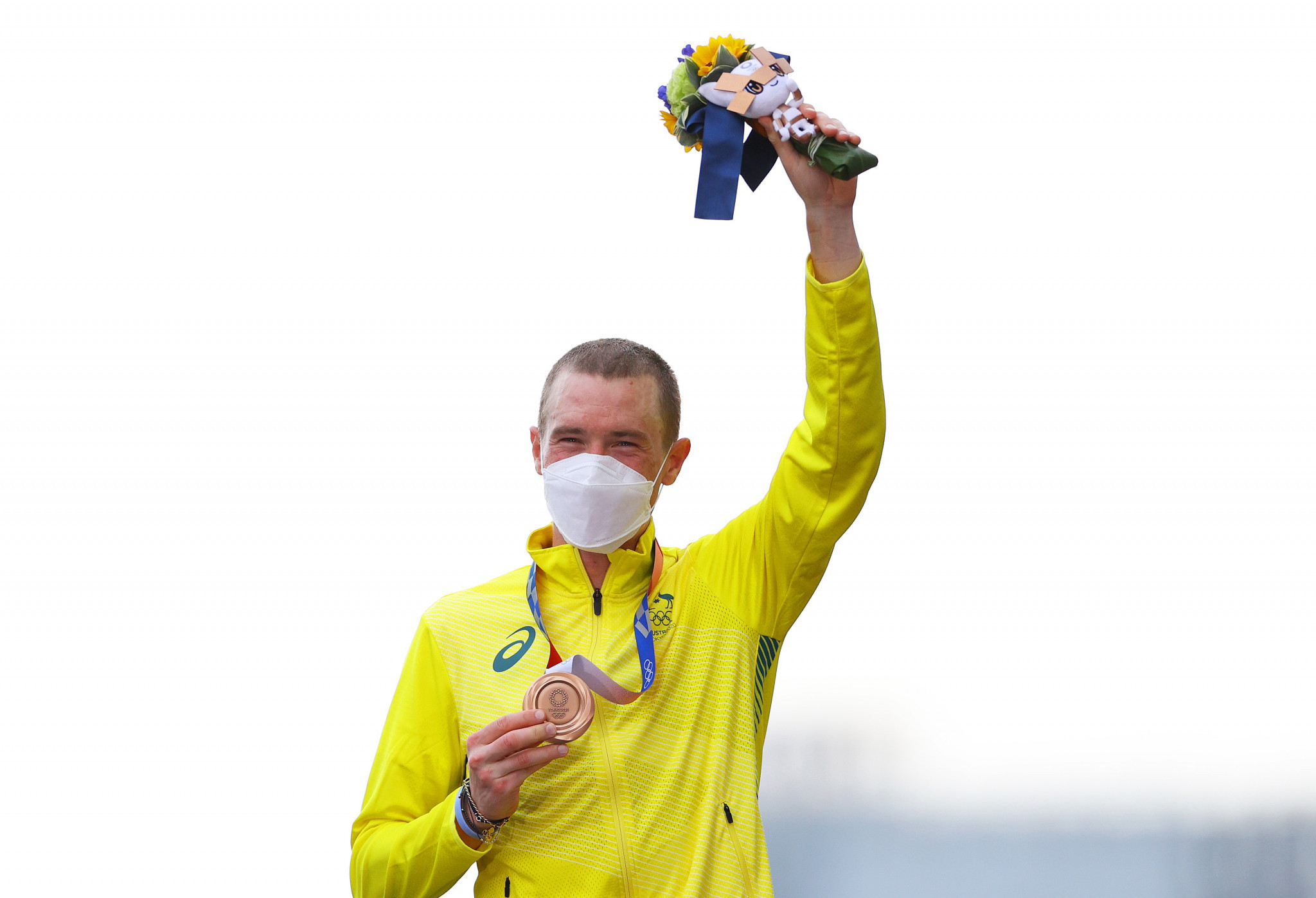 
Rohan Dennis walked away from the Tokyo 2020 Olympic Games with a bronze medal ©Getty Images 

