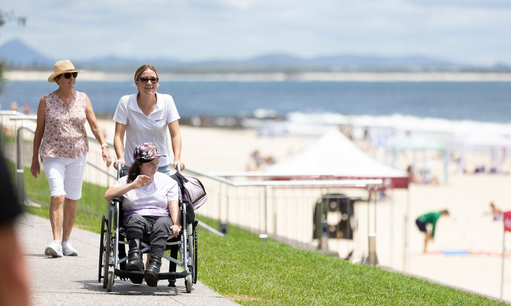 The Sunshine Coast has promised to become a leading destination for those suffering with disabilities ©DSA