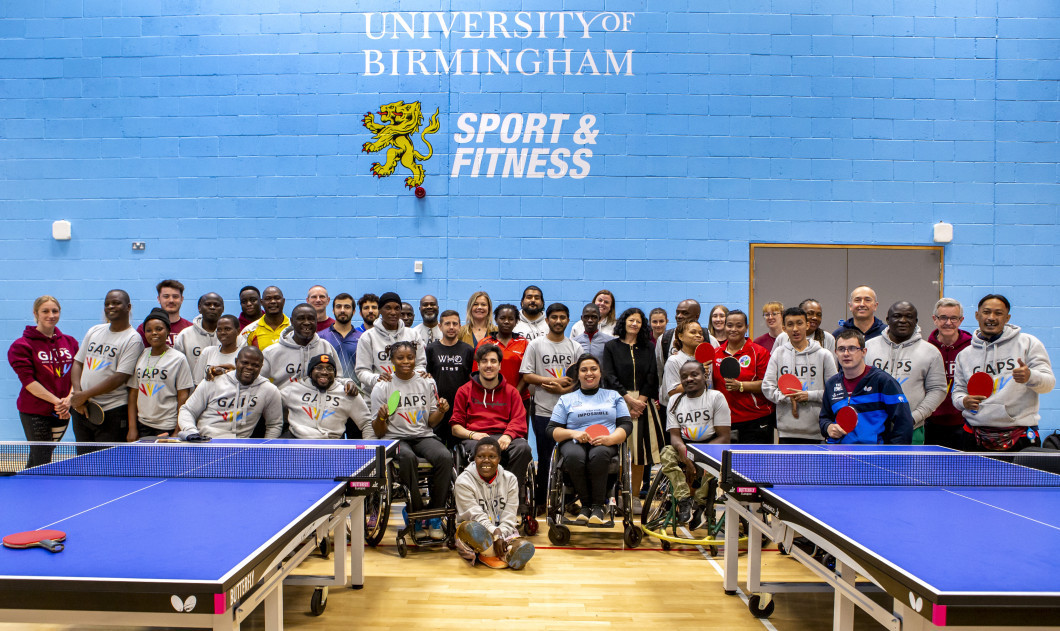  Para athletes attend training camp in preparation for Commonwealth Games