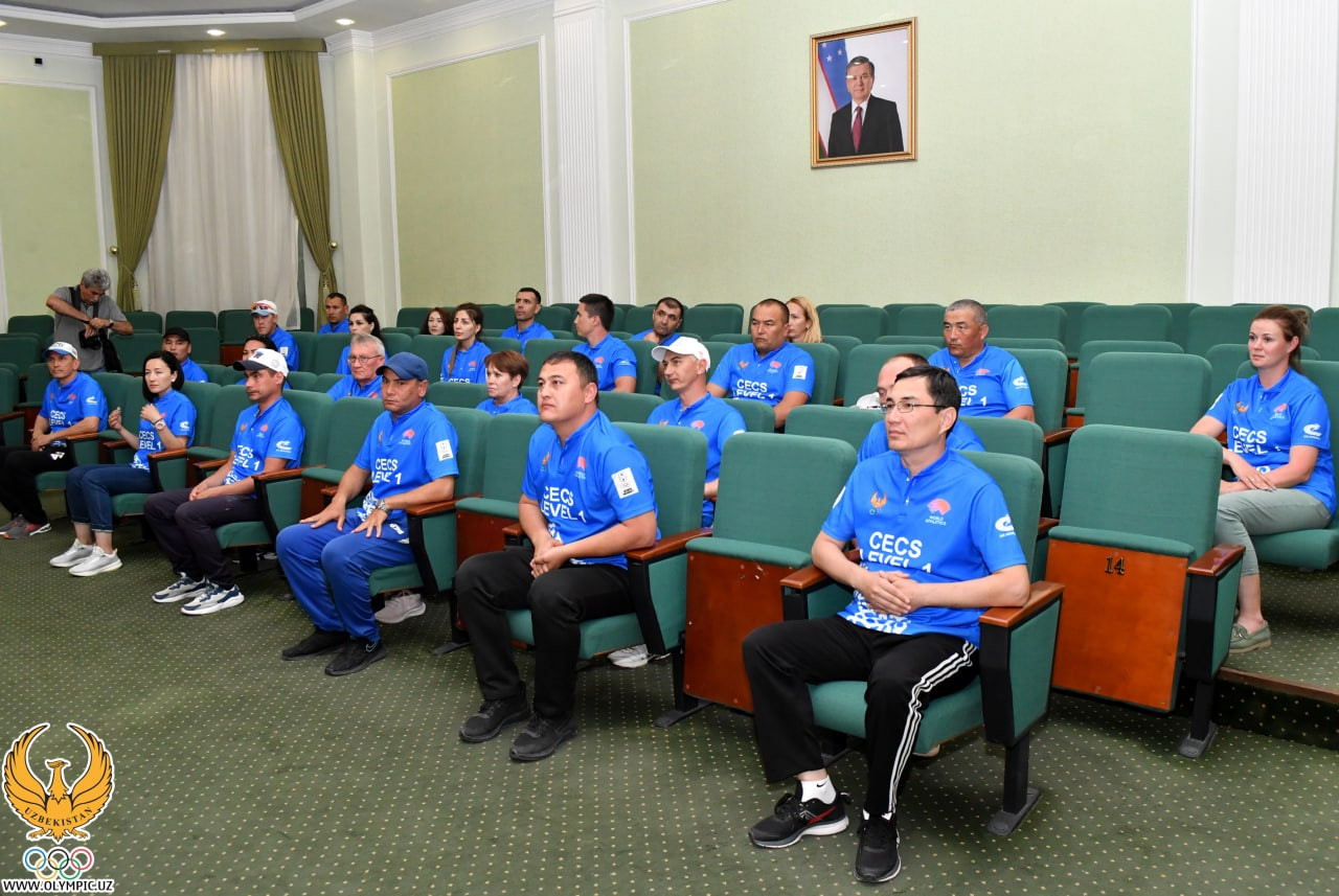 Uzbekistan NOC stages technical course for athletics coaches