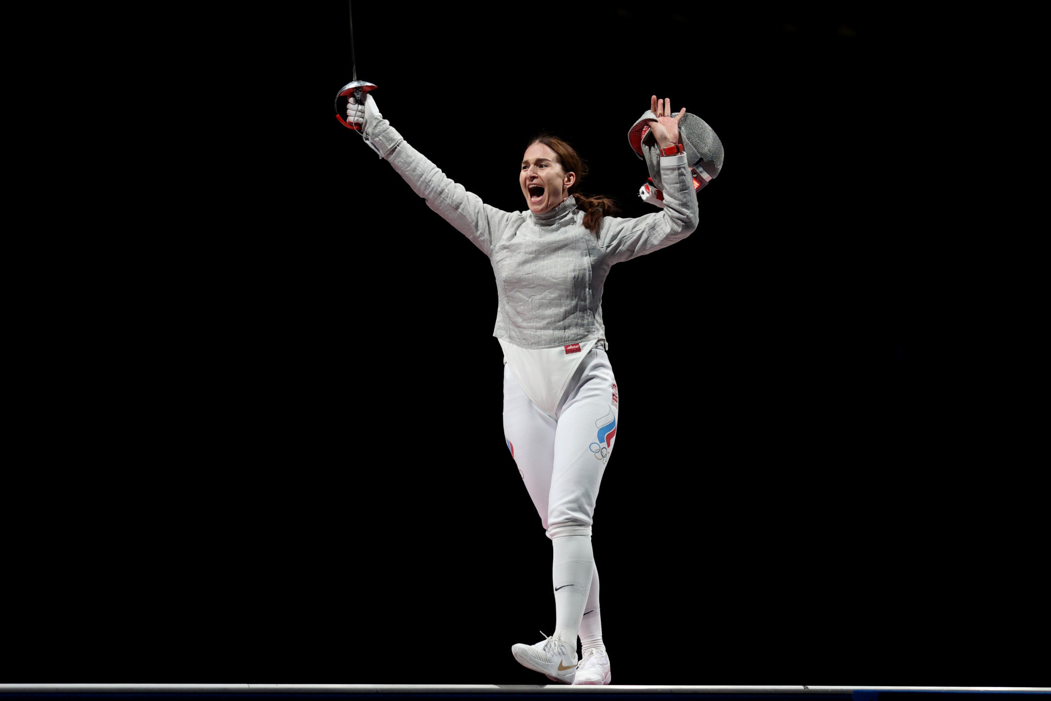 Sofia Velikaya is one of three Olympic champions barred from competing at the Fencing World Championships ©Getty Images