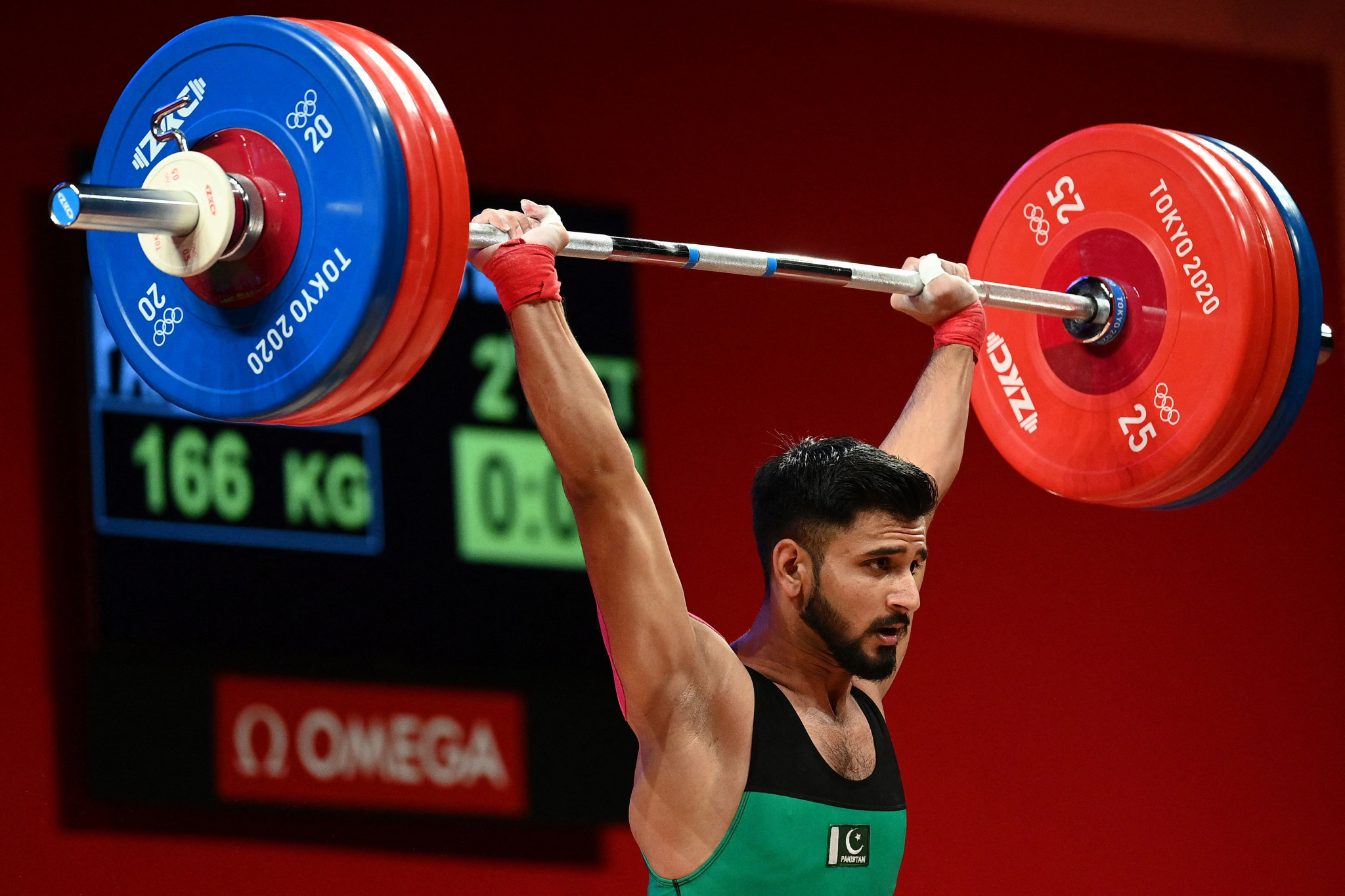 Talha Talib is among Pakistani weightlifters provisionally suspended, in his case for testing positive for a banned steroid  ©Getty Images