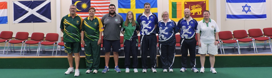Three Scottish players reached the semi-finals, and ultimately final, of the mixed pairs event ©David Rhys Jones/World Bowls