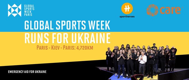 Global Sports Week to organise charity run for Ukraine with CARE and Sport Heroes