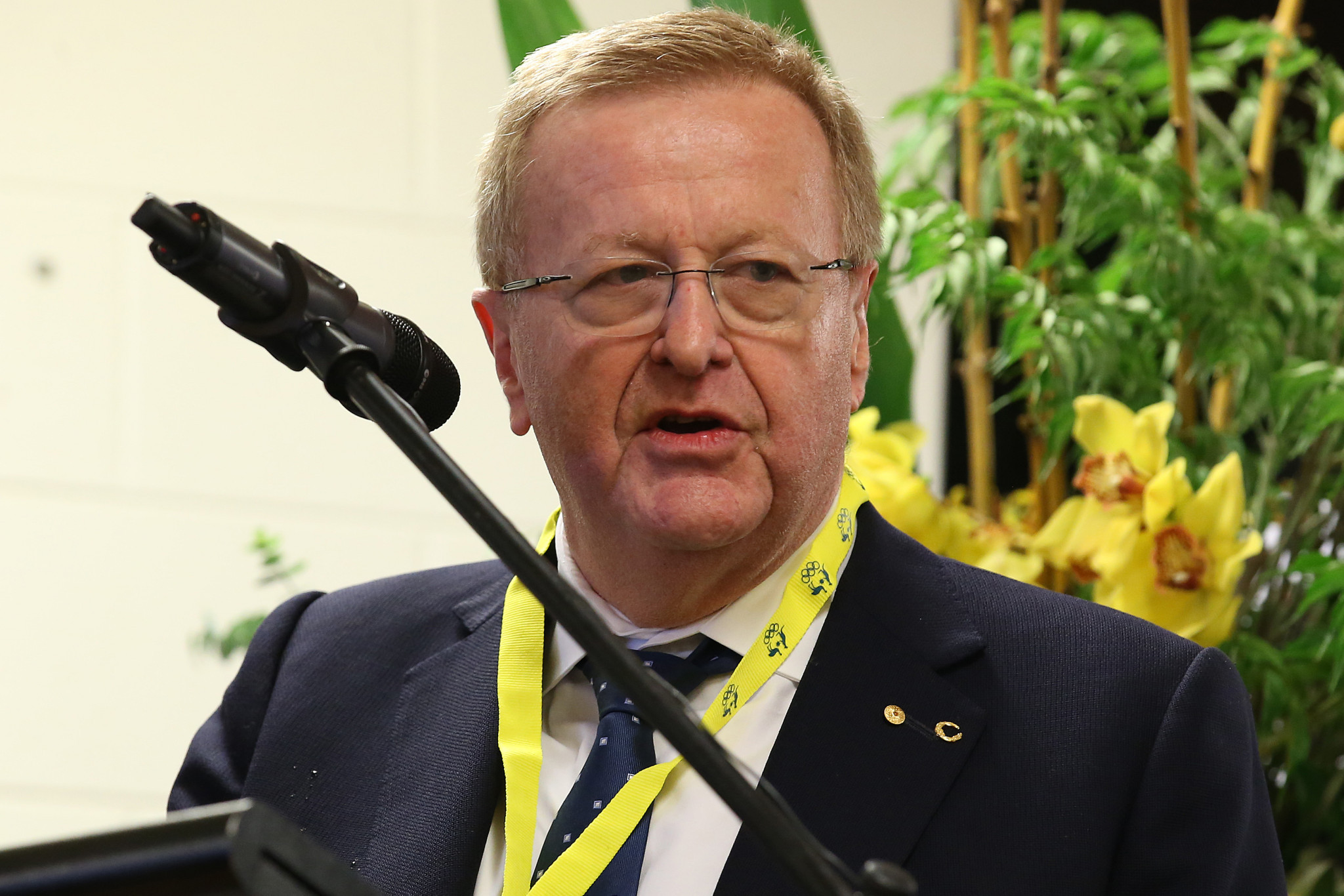 John Coates is set to stand down as AOC President after 32 years ©Getty Images