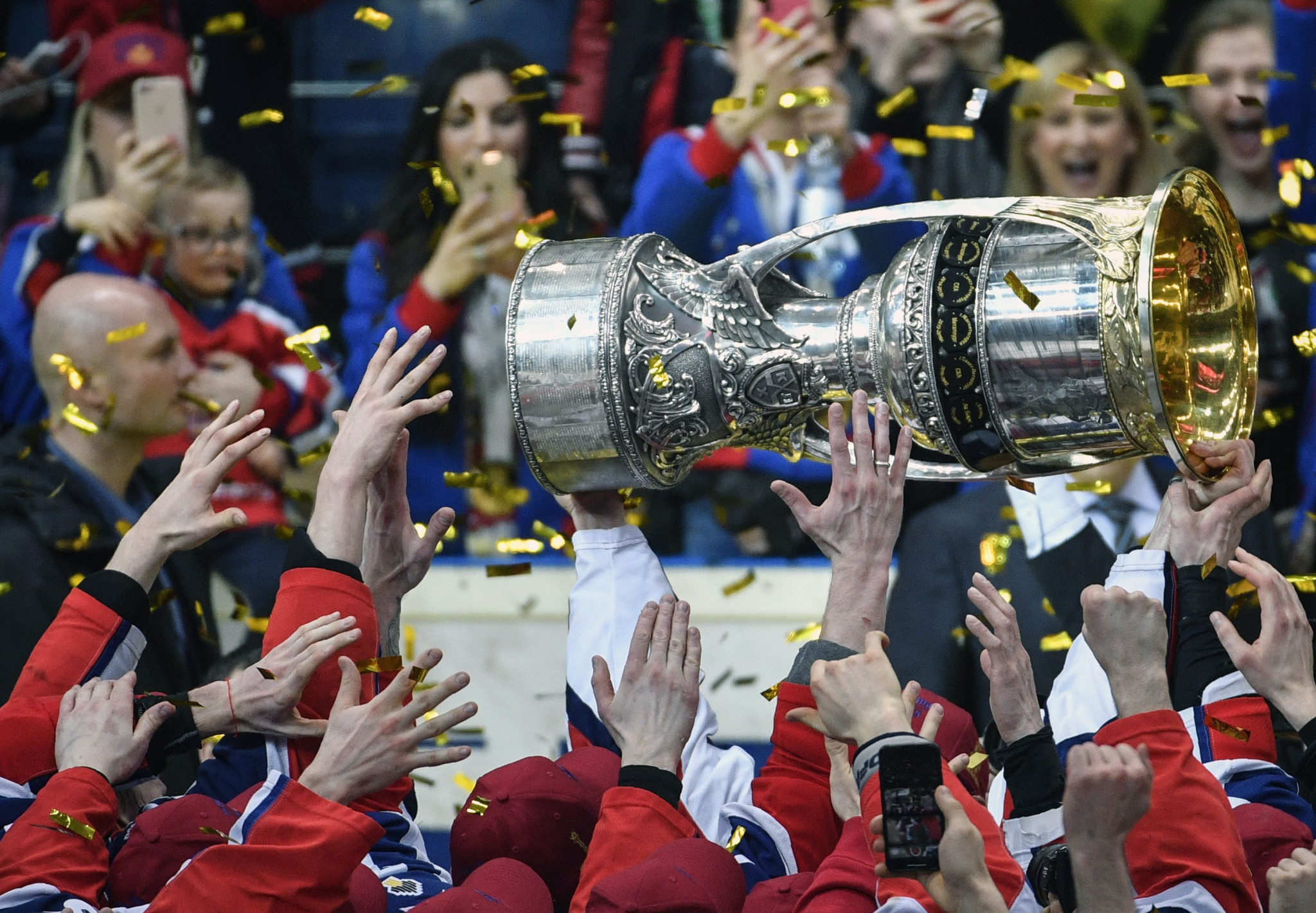 The Kontinental Hockey League largely features Russian teams ©Getty Images