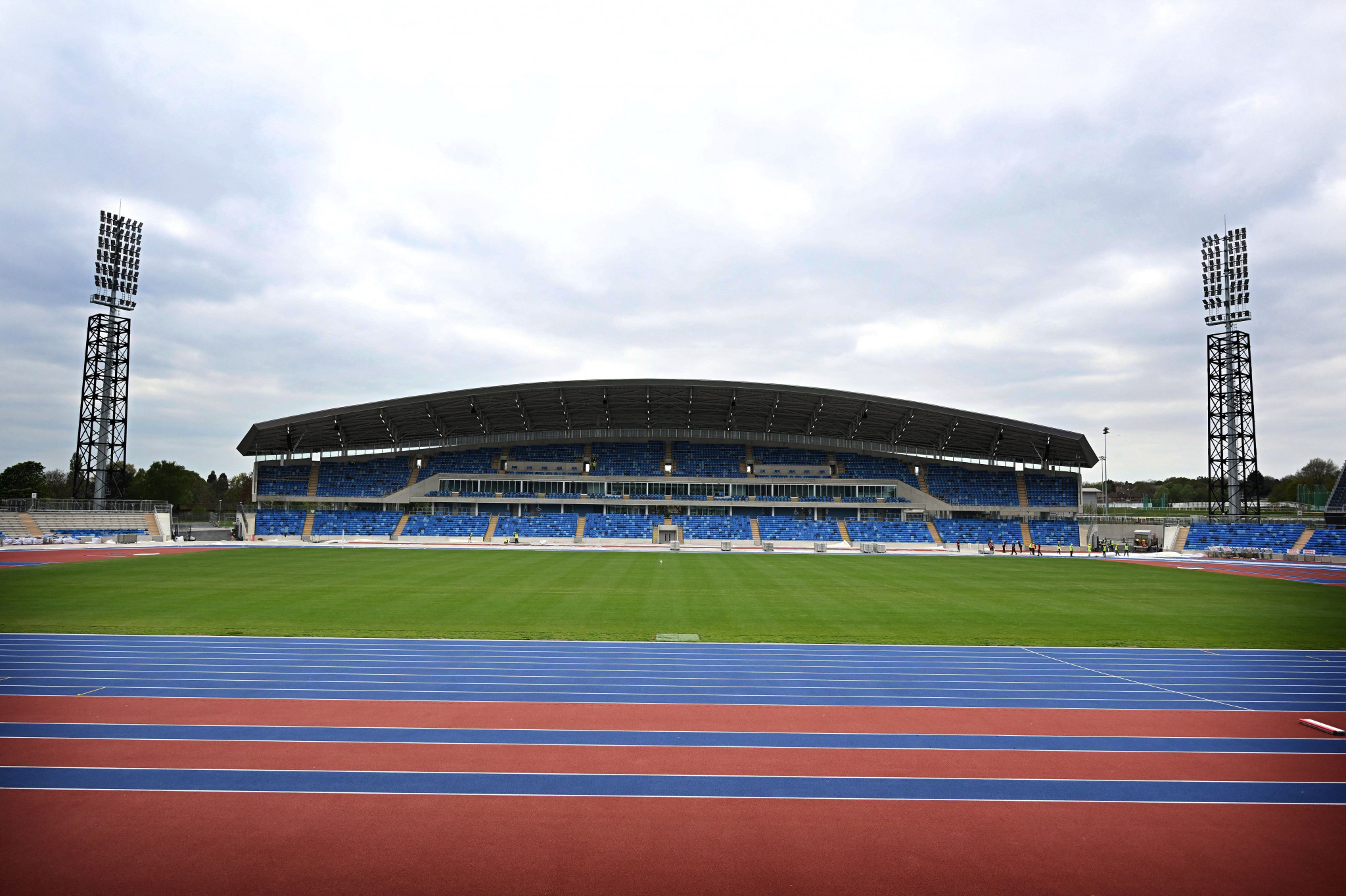 Birmingham's Alexander Stadium will be among the city's no-fly zones ©Getty Images
