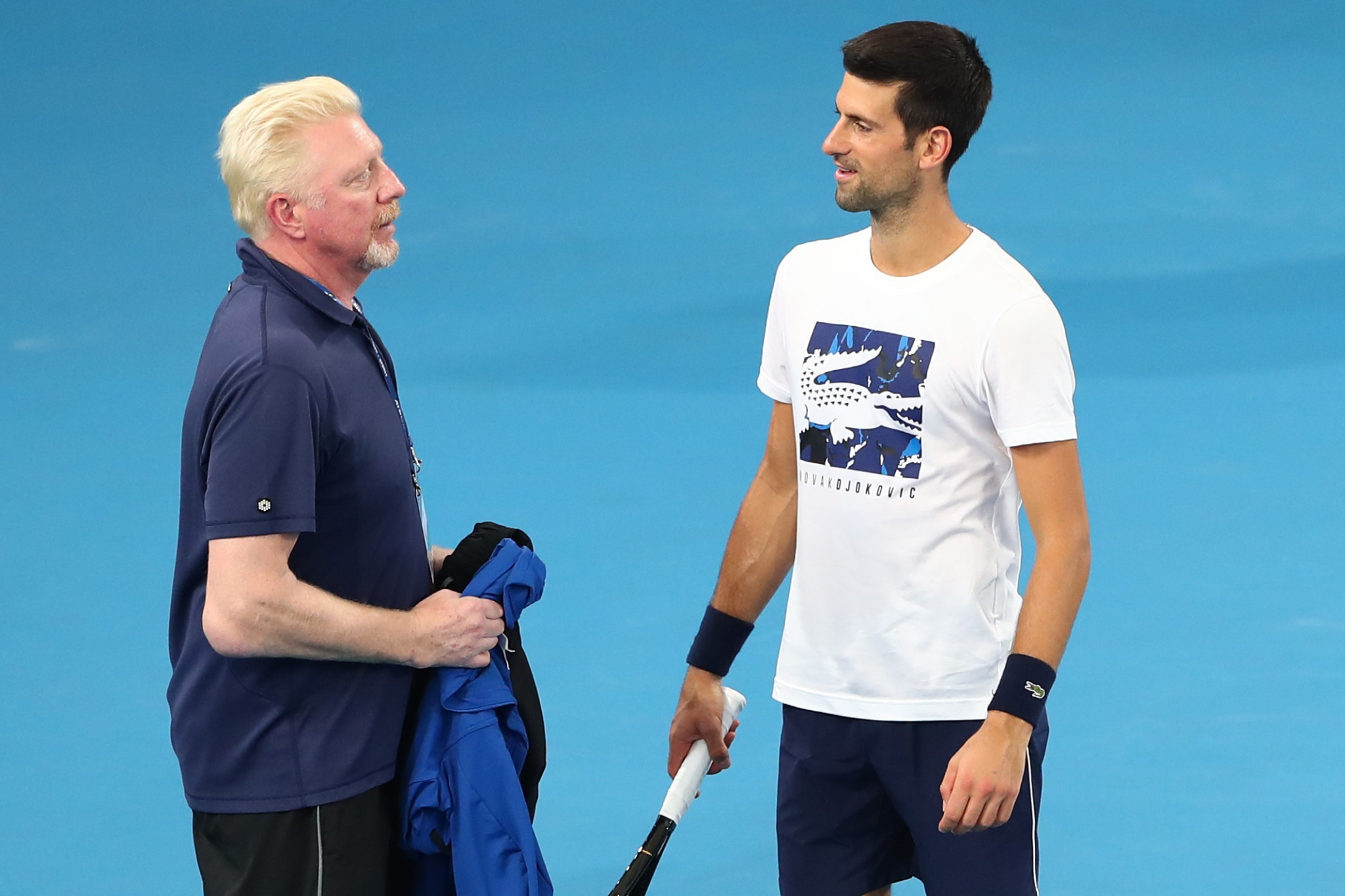 Boris Becker has previously coached men's singles world number one Novak Djokovic ©Getty Images