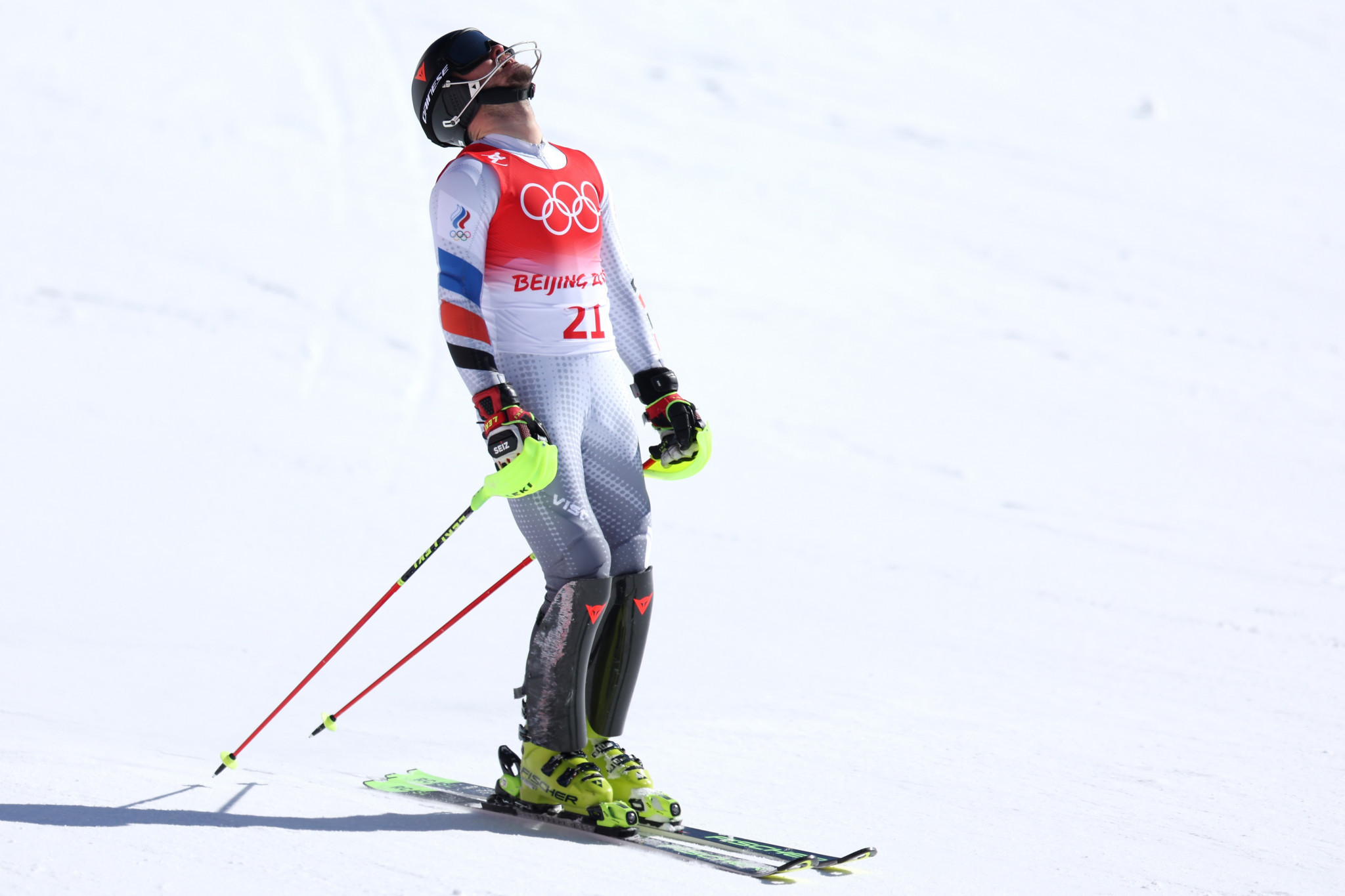 Alpine skier Aleksandr Khoroshilov represented the Russian Olympic Committee at Beijing 2022 but athletes from the country have since been banned due to the war in Ukraine ©Getty Images
