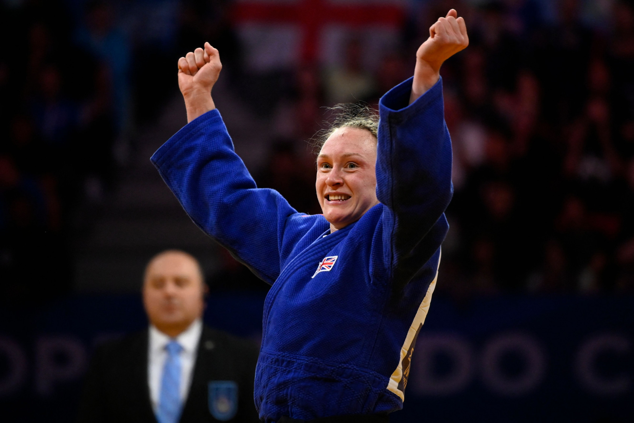 Gemma Howell achieved a series of tough victories en route to gold at the European Judo Championships ©Getty Images