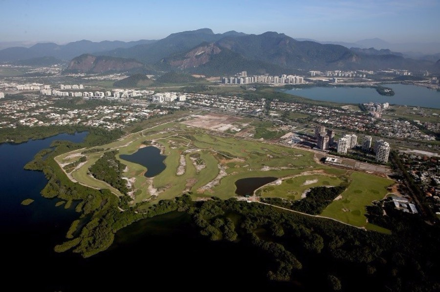 Leading Brazilian golfers are set to play on the Olympic course in Barra de Tijuca ©Getty Images