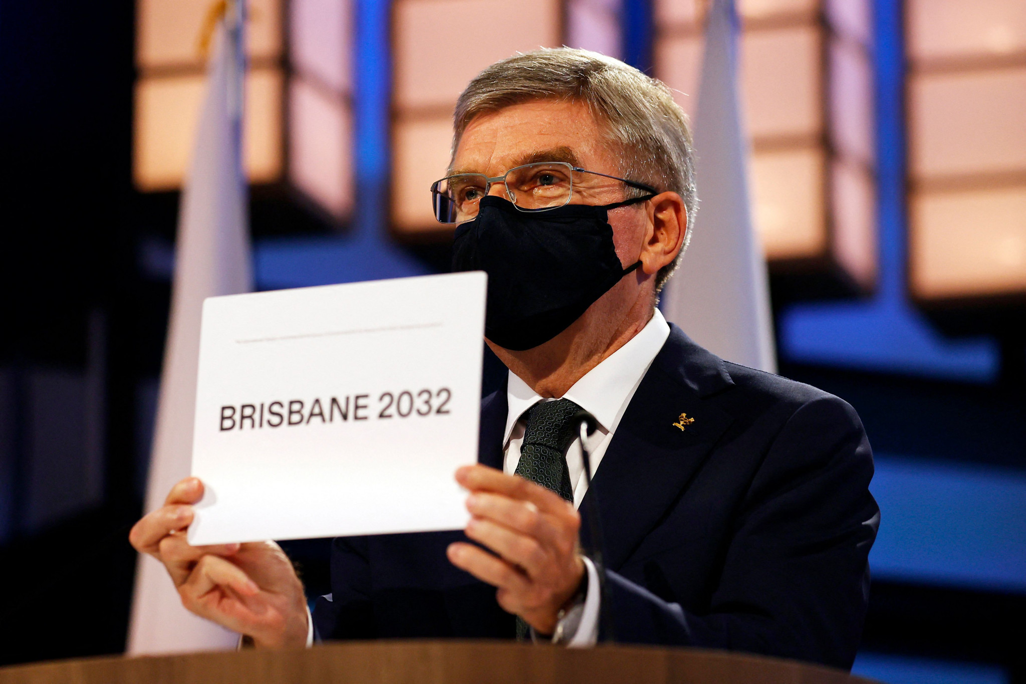 IOC President Thomas Bach described his first meeting with the Brisbane 2032 Organising Committee as like a honeymoon ©Getty Images