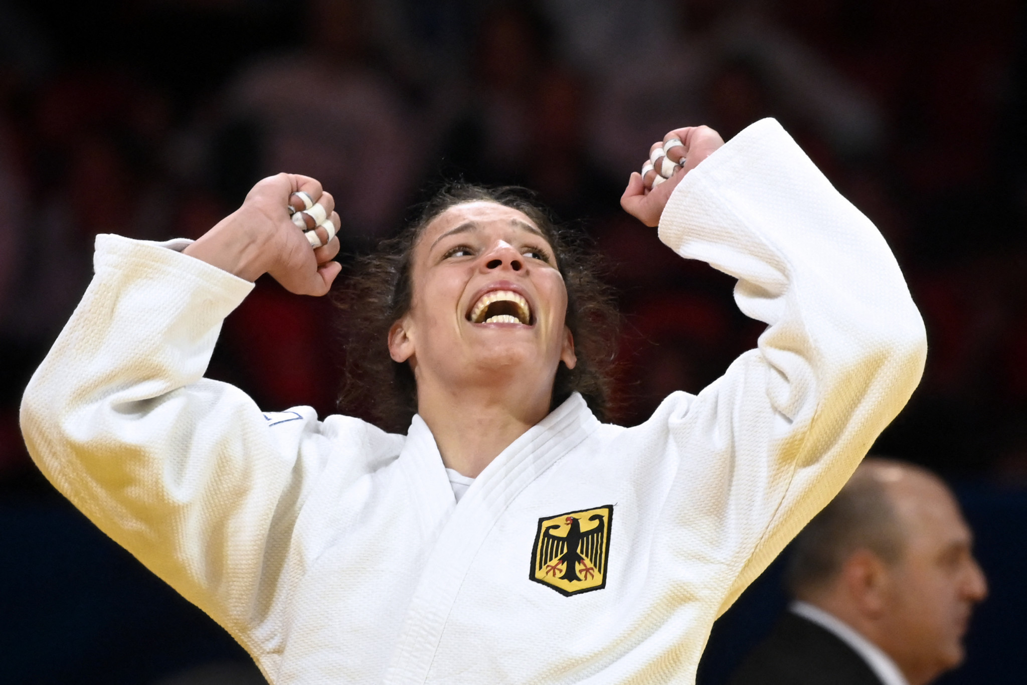 Alina Böhm won a maiden senior European title in Sofia ©Getty Images