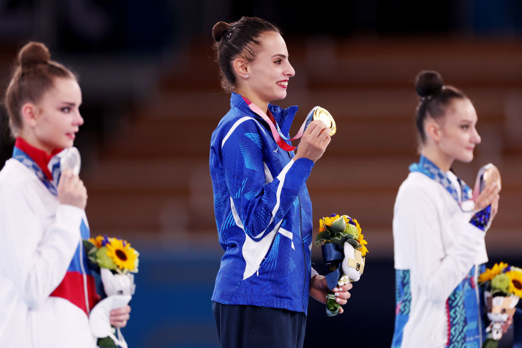 As one of the judges for the Tokyo 2020 Games all-around individual rhythmic gymnastics contest, Lidia received abuse and death threats following the victory of Linoy Ashram - but the controversy is no longer of importance to her ©Getty Images