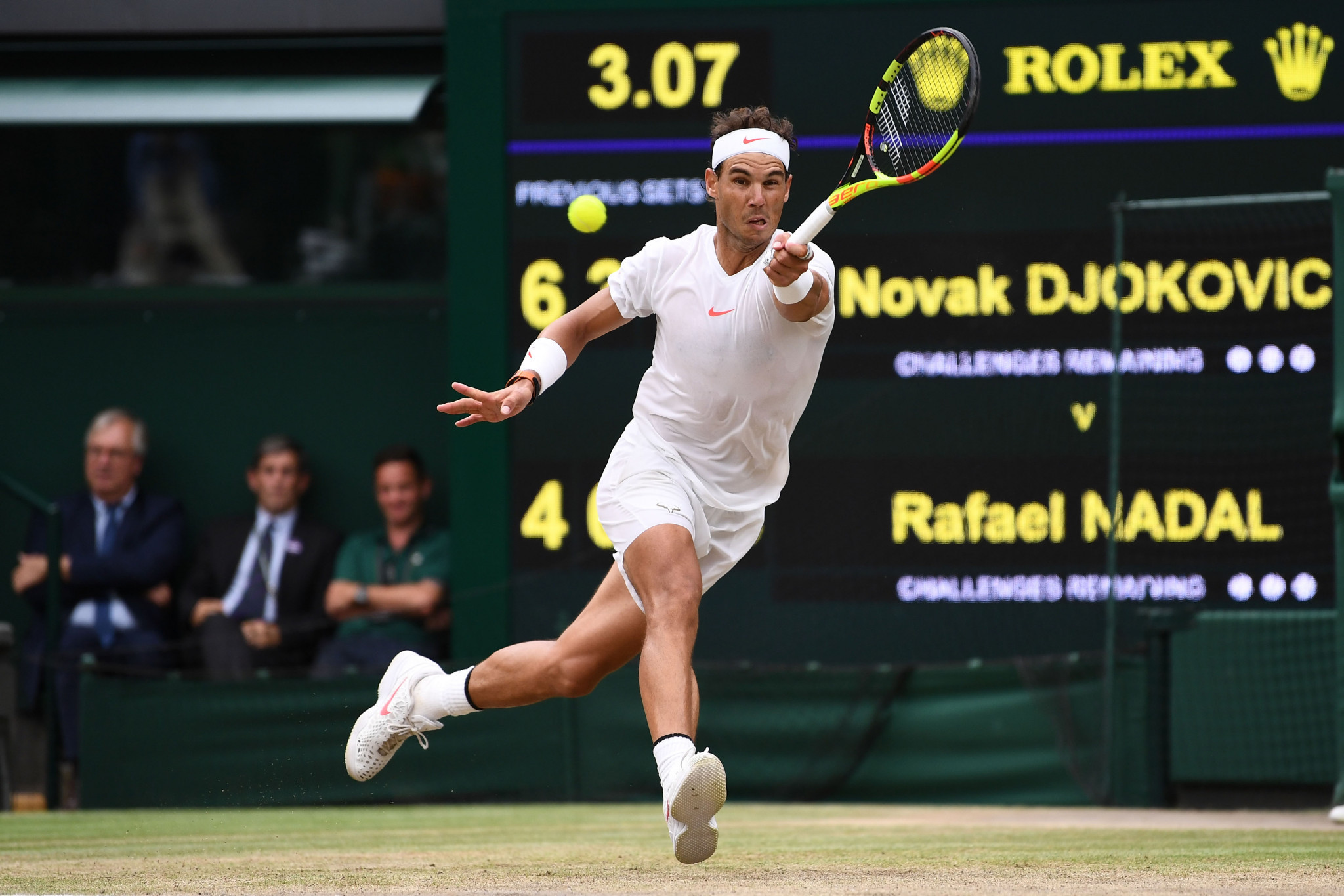 Rafael Nadal has joined criticism of Wimbledon banning players from Russia and Belarus ©Getty Images
