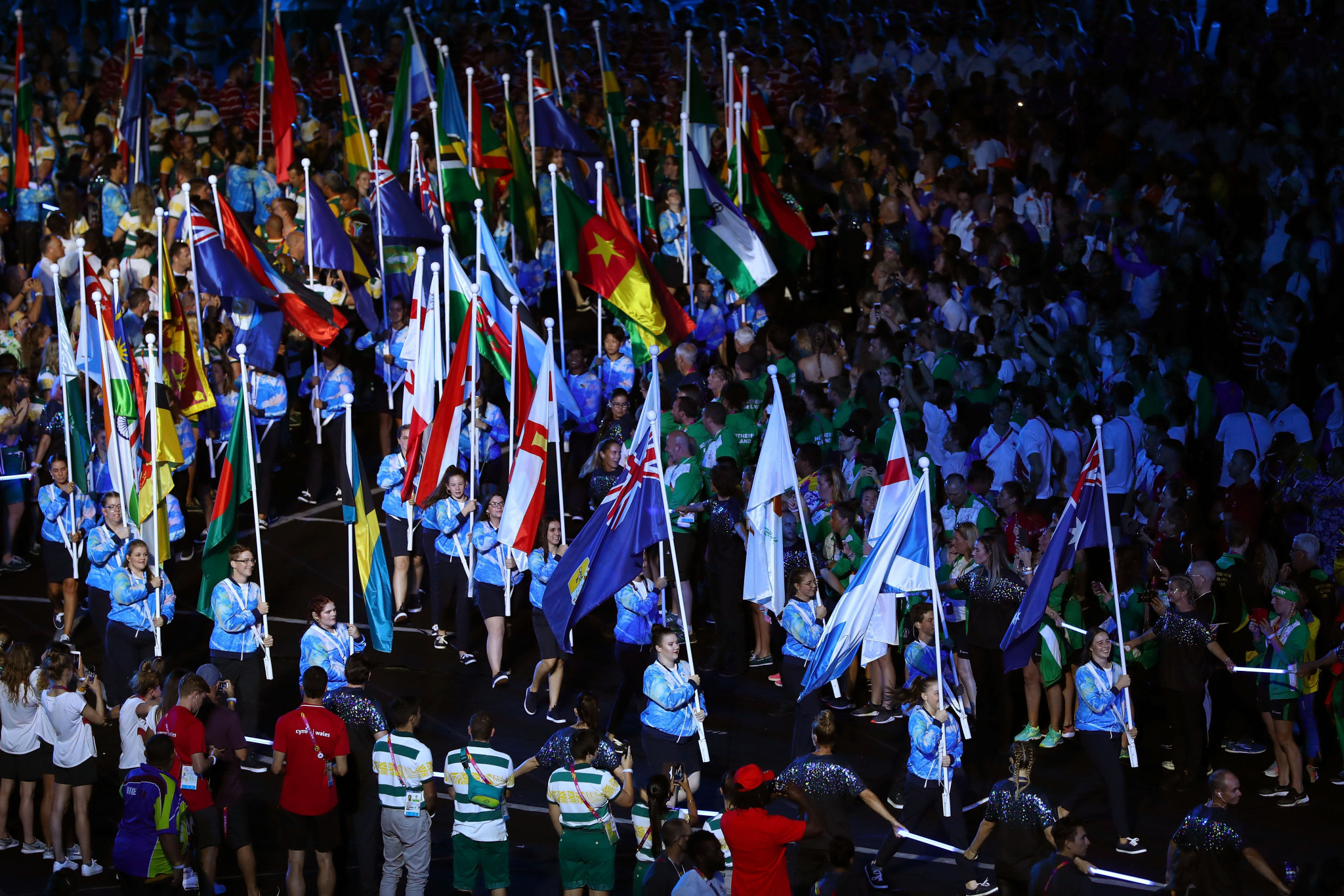The Commonwealth Games stretches to countries and territories across the world ©Getty Images