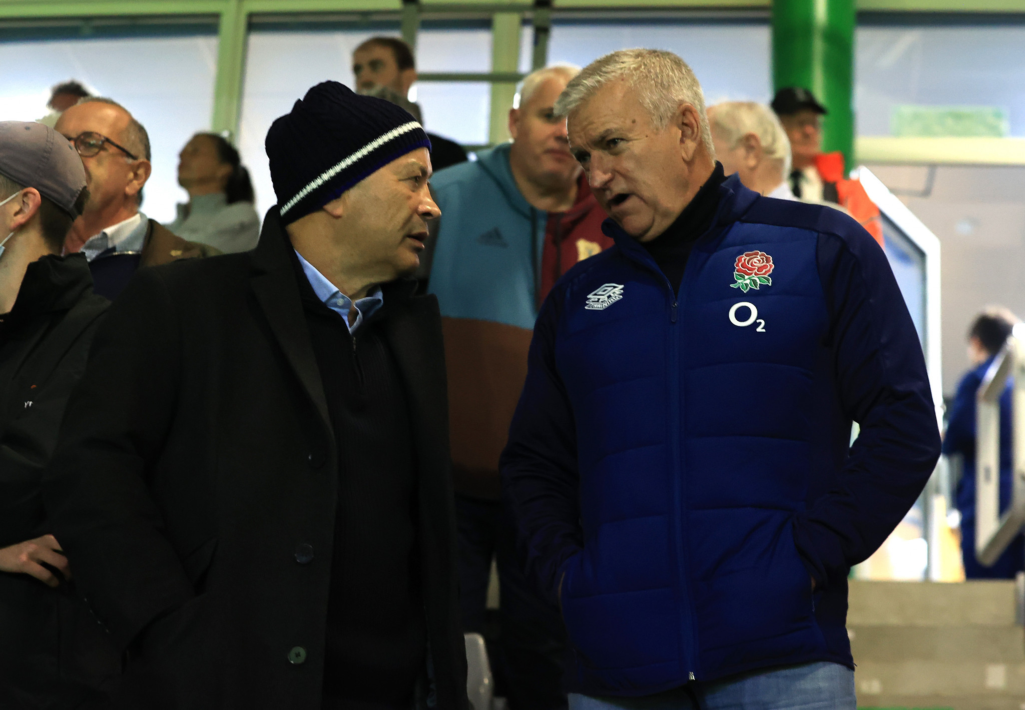 Bill Sweeney, right, joined the RFU in 2019 ©Getty Images