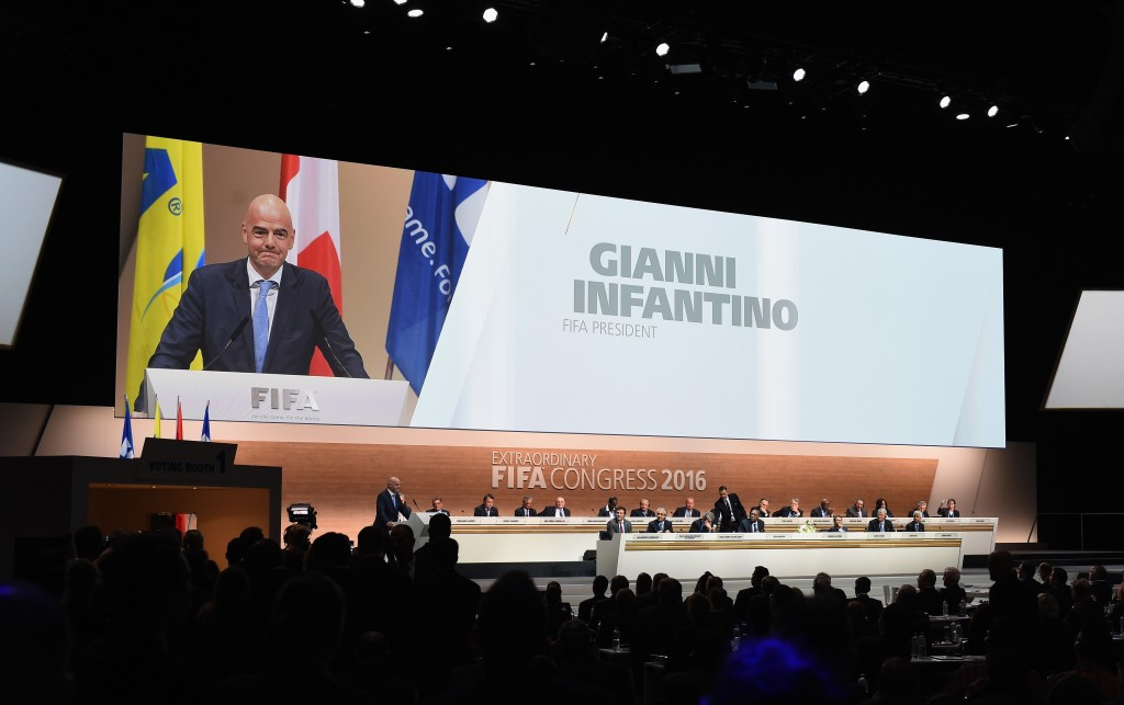 Gianni Infantino succeeds countryman Sepp Blatter as FIFA President