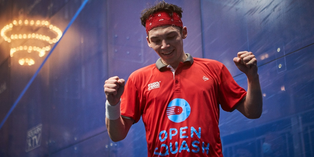 Victor Crouin advanced to the quarter-finals at the Tournament of Champions in New York City ©PSA