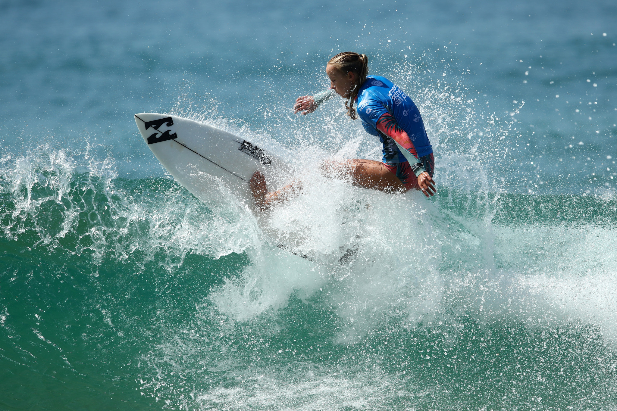 Australia's Isabella Nichols needed to win the Margaret River WSL Championship Tour event to make the mid-season cut ©Getty Images
