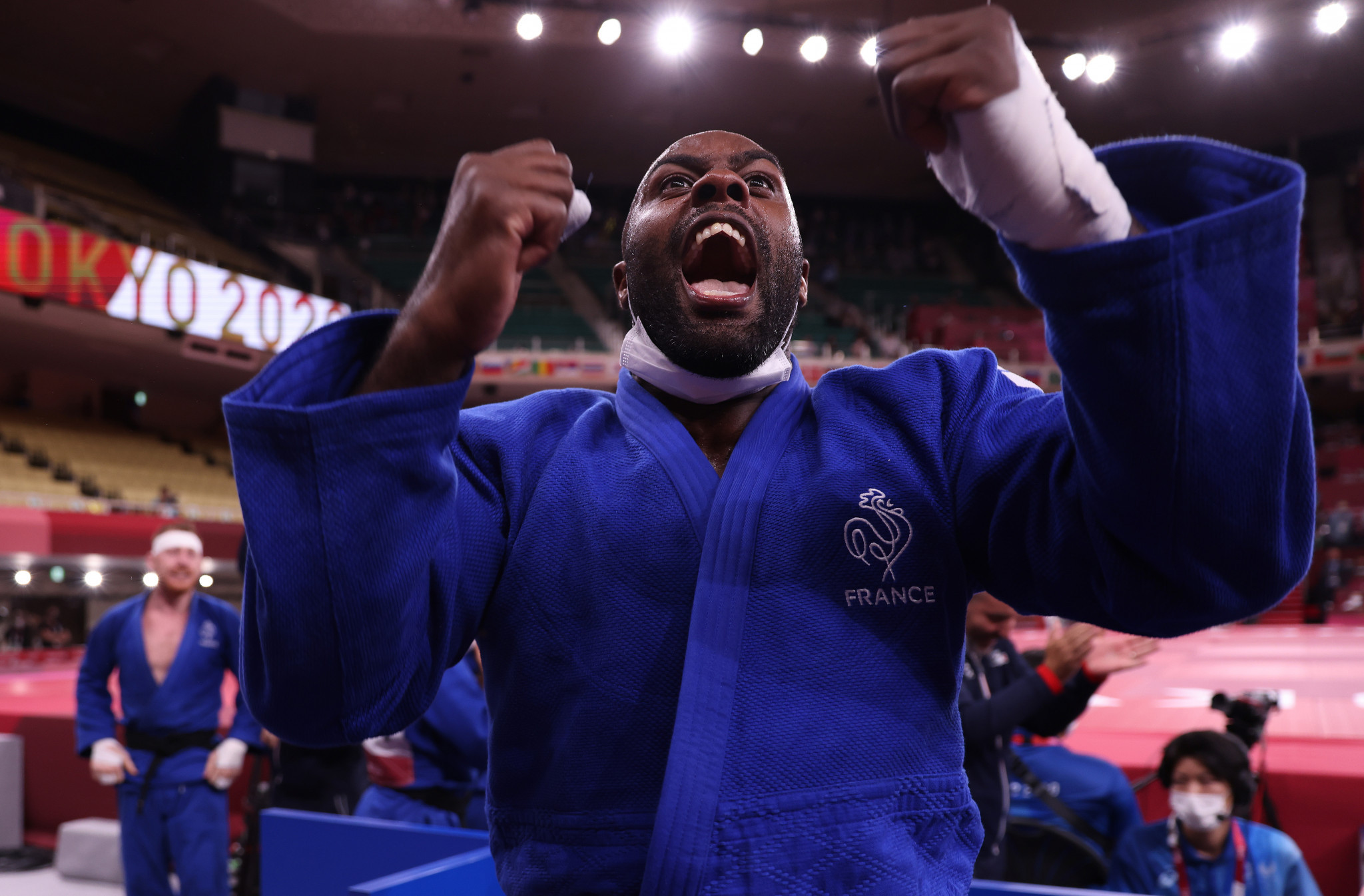 Ten-time world champion and triple Olympic gold medallist Teddy Riner is France's greatest judo export ©Getty Images