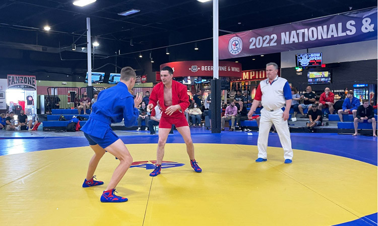 The US Open Sports and Combat Sambo Championships were held in Texas ©FIAS