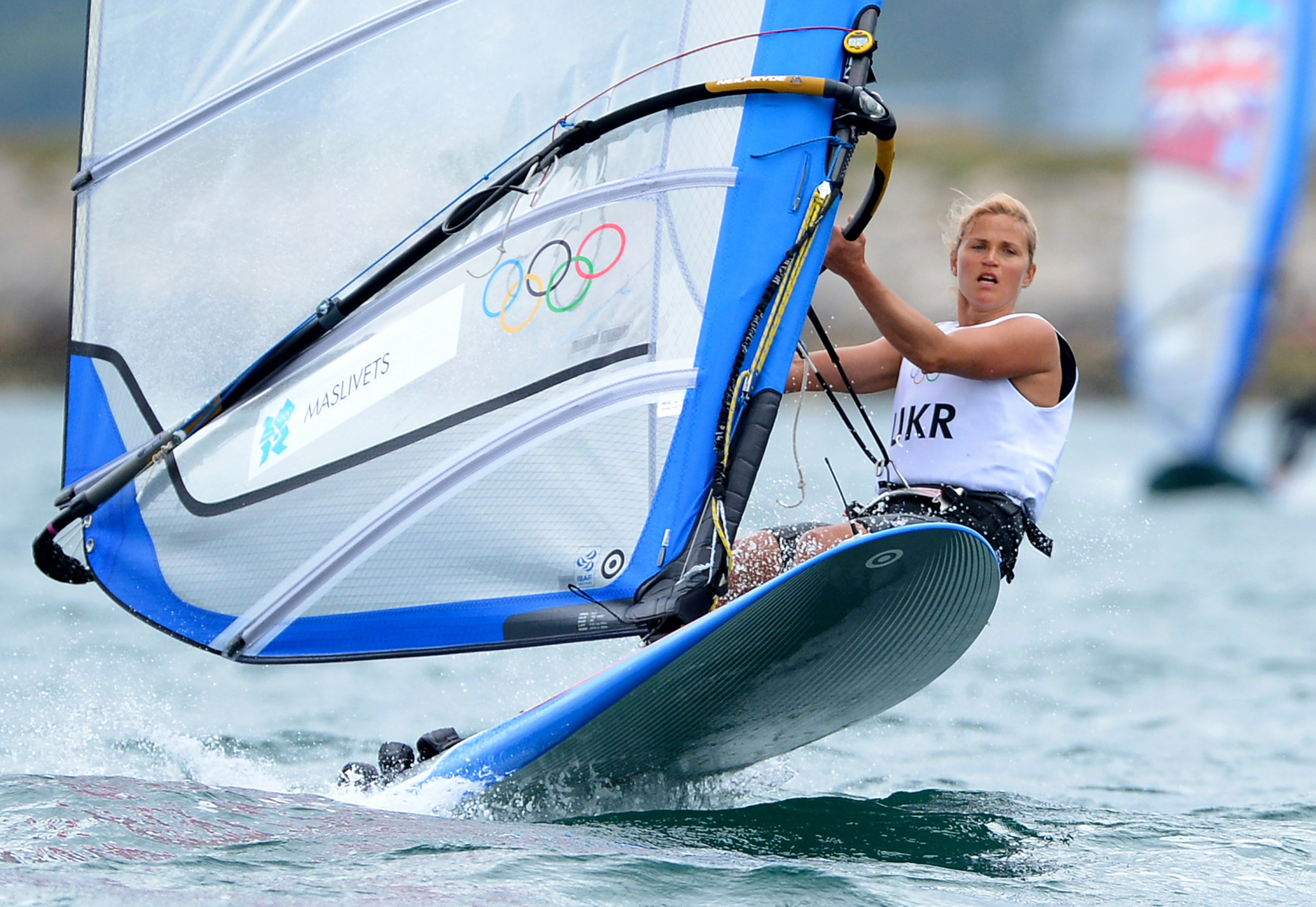 Ukraine's Olha Maslivets has competed at four Olympic Games, coming fourth in the women's RS-X at London 2012 ©Getty Images 